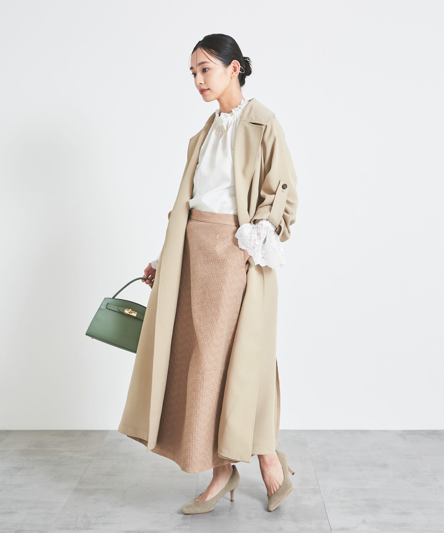 身長：163cm サイズ：38