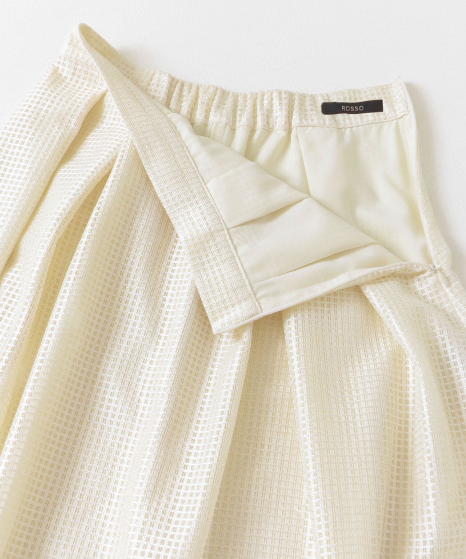 シアーメッシュフレアスカート OFF WHITE FREE