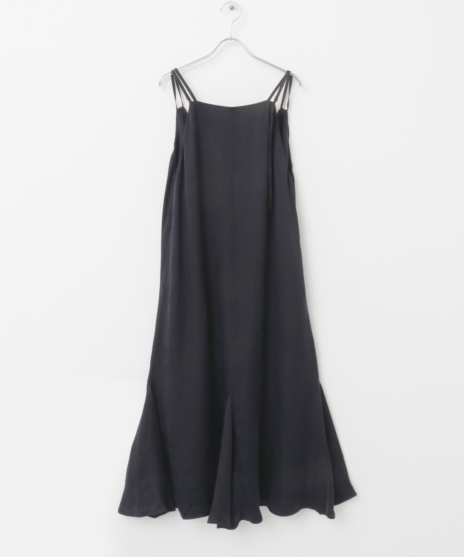 2WAYキュプラキャミワンピース navy FREE