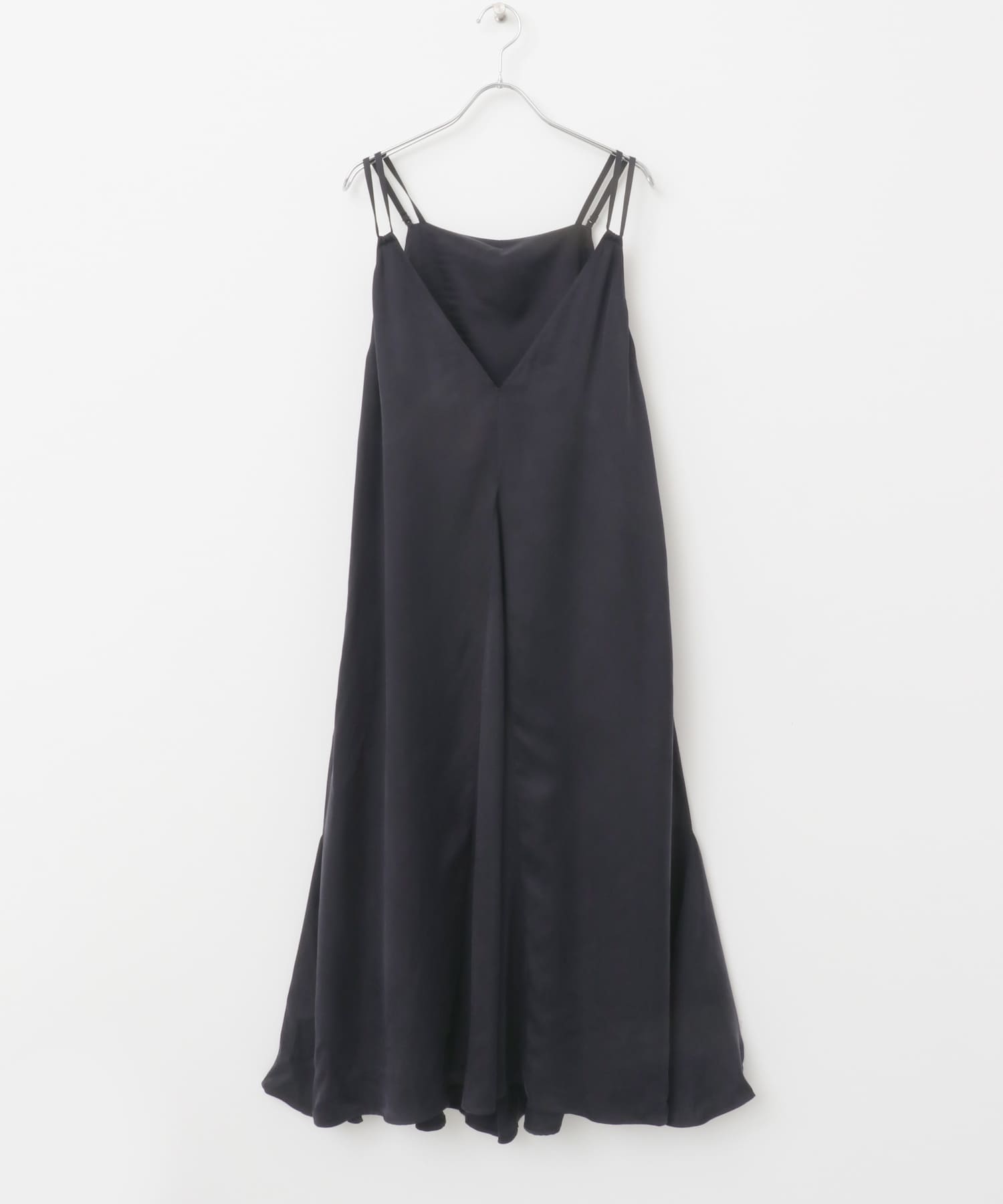 2WAYキュプラキャミワンピース navy FREE