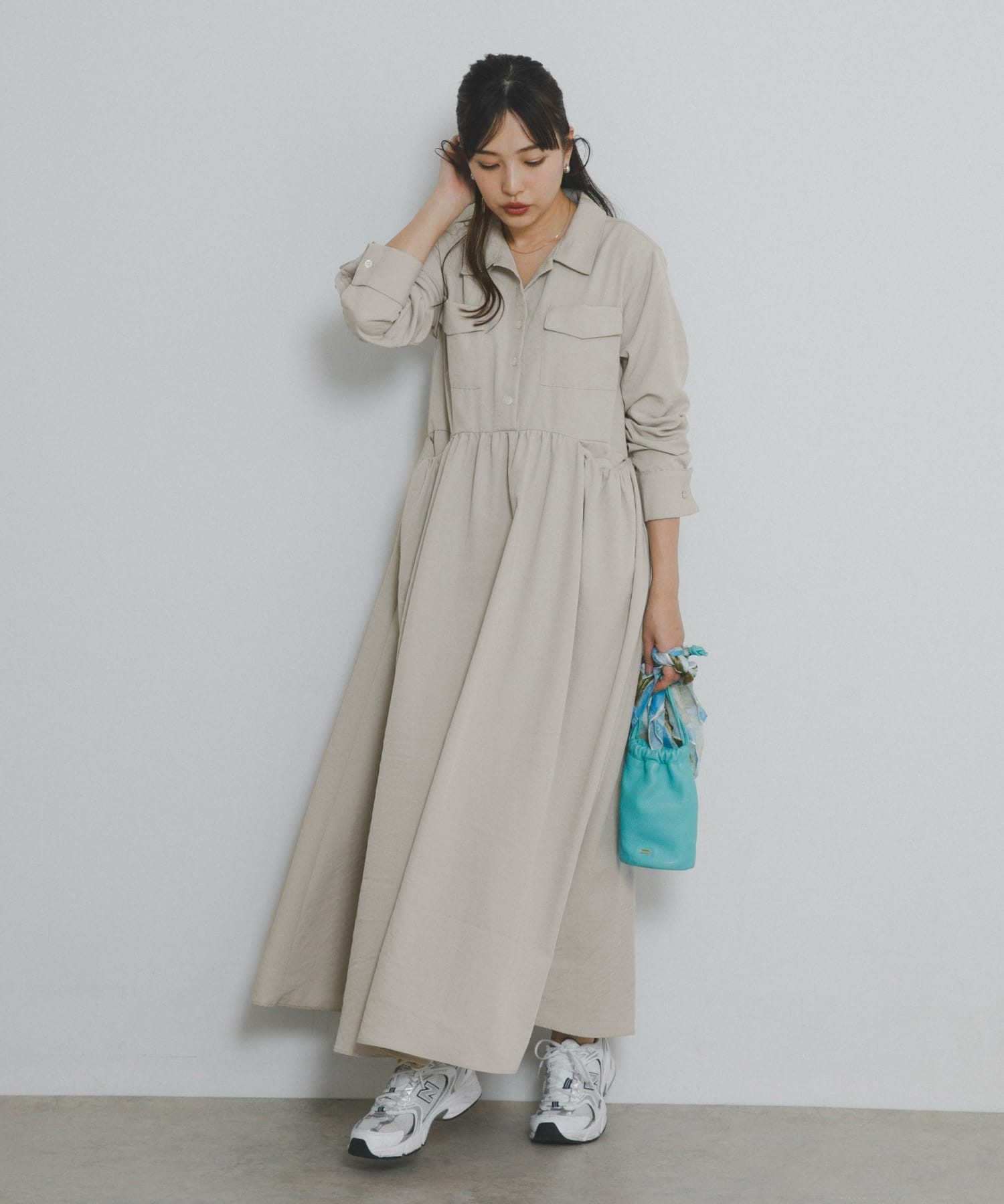 身長：164cm サイズ：38