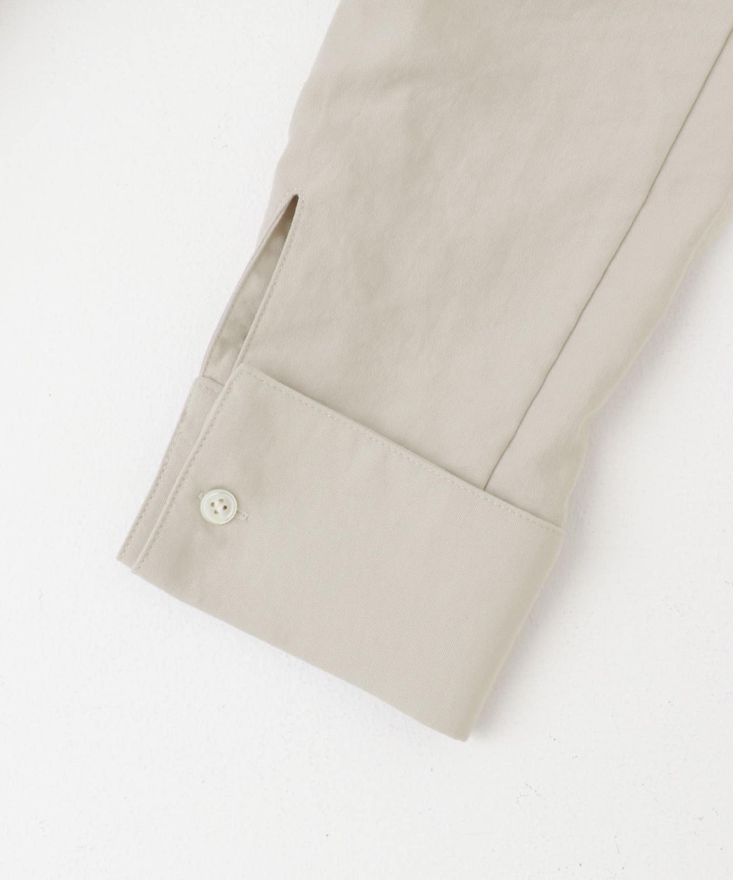 F by ROSSO　フラップデザインシャツワンピース L/BEIGE 36