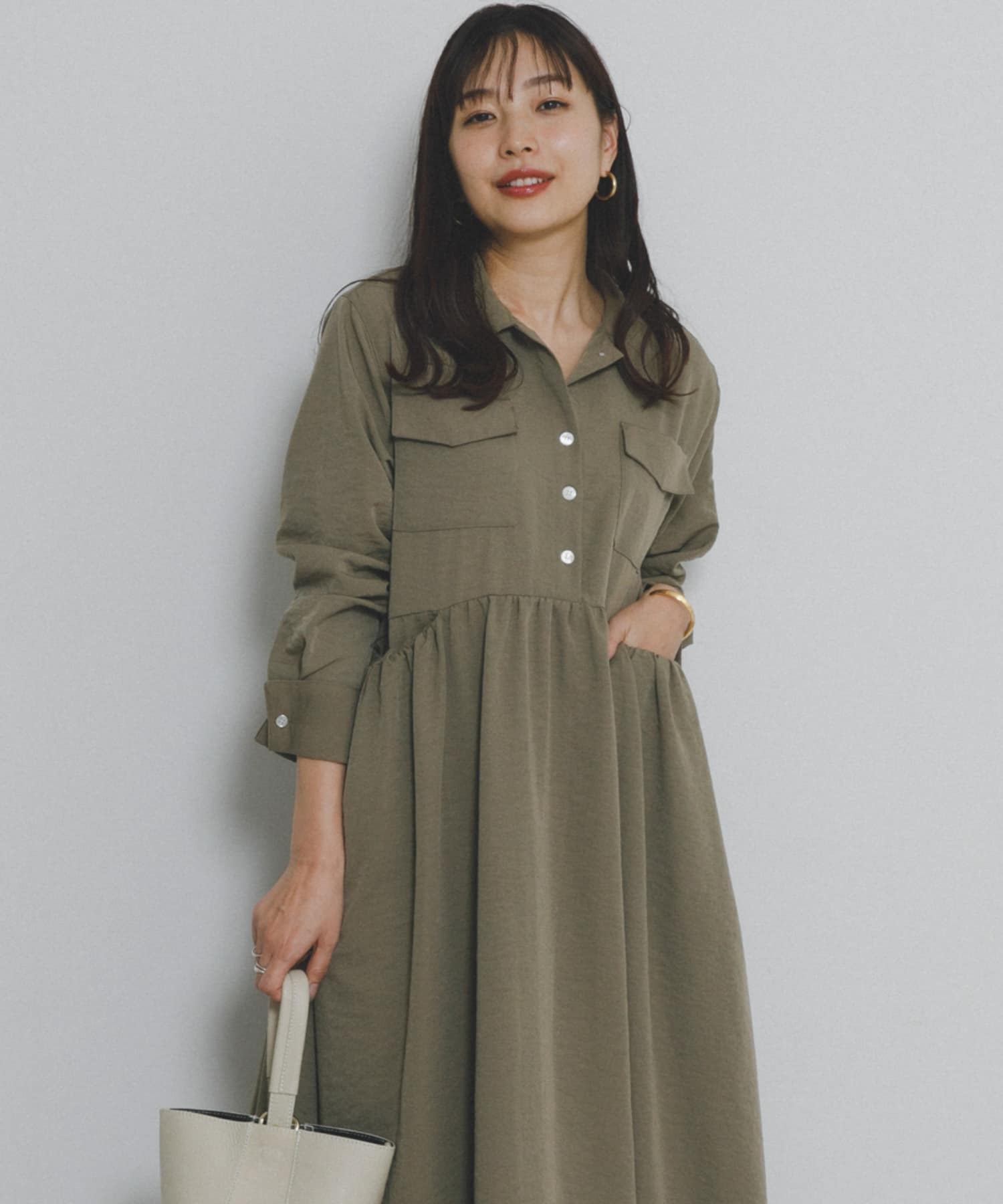 身長：164cm サイズ：38