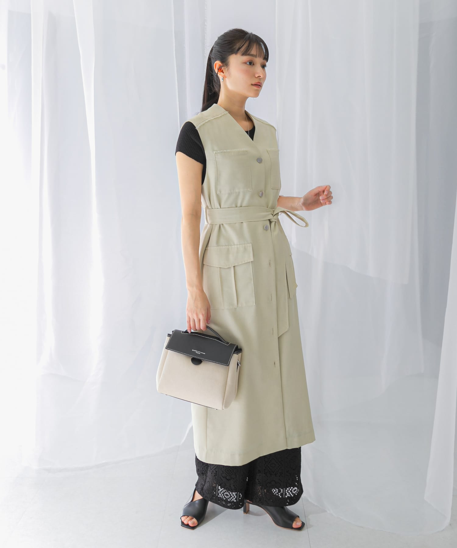 身長：165cm サイズ：FREE