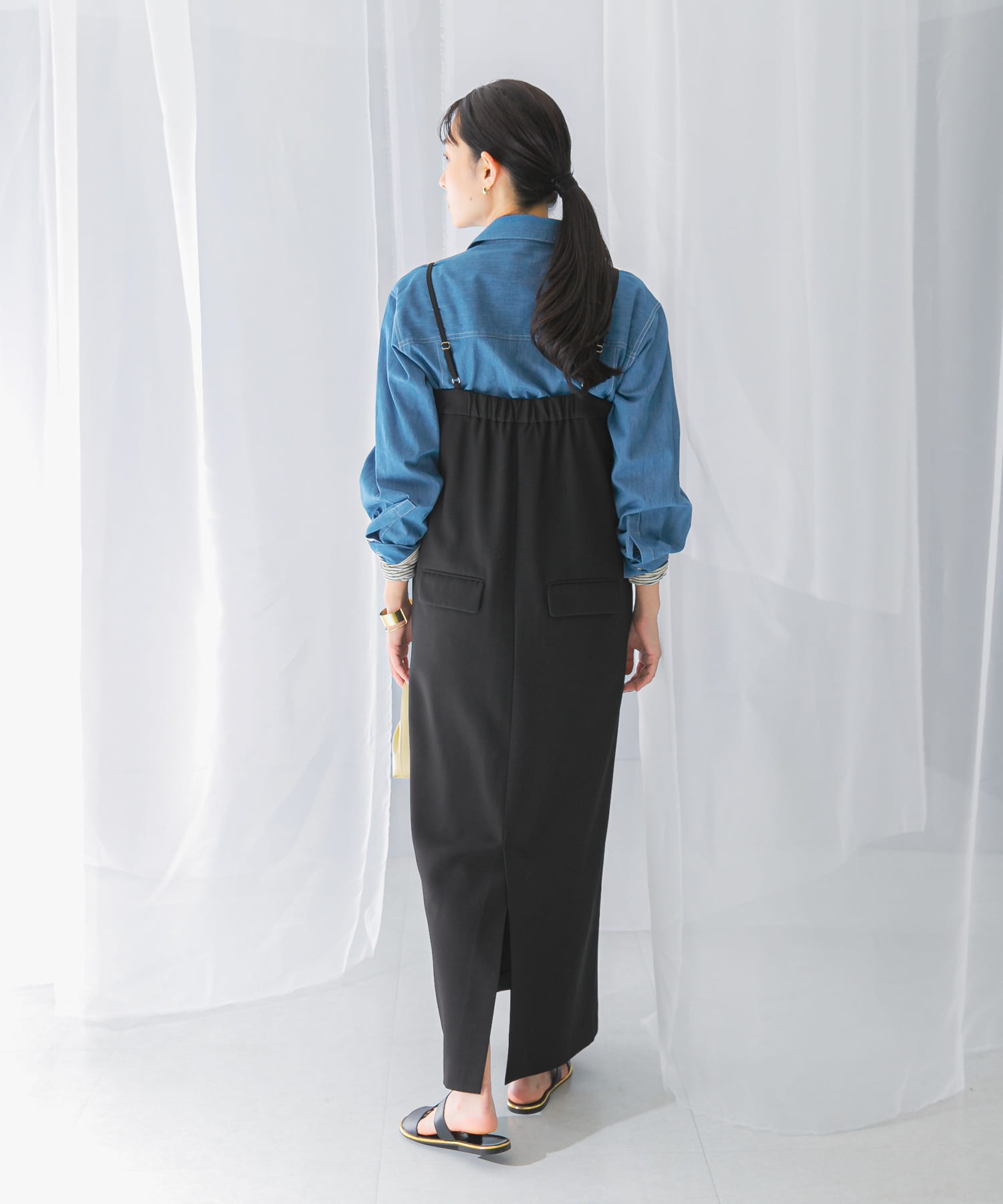 ストレートベアキャミワンピース(36 BEIGE): ワンピース｜URBAN