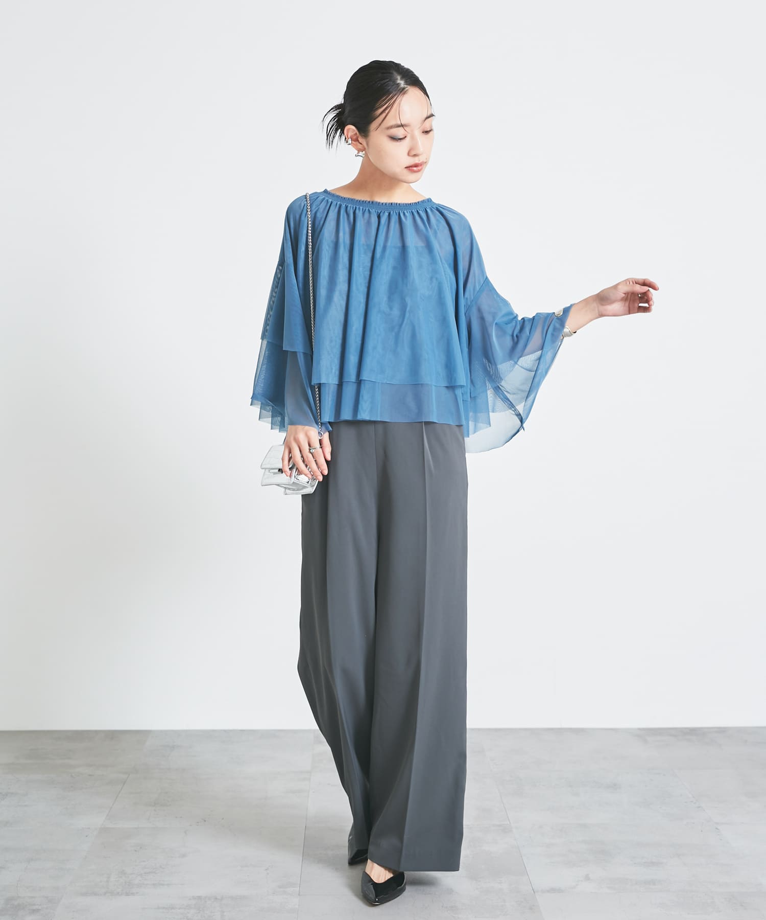 身長：163cm サイズ：FREE