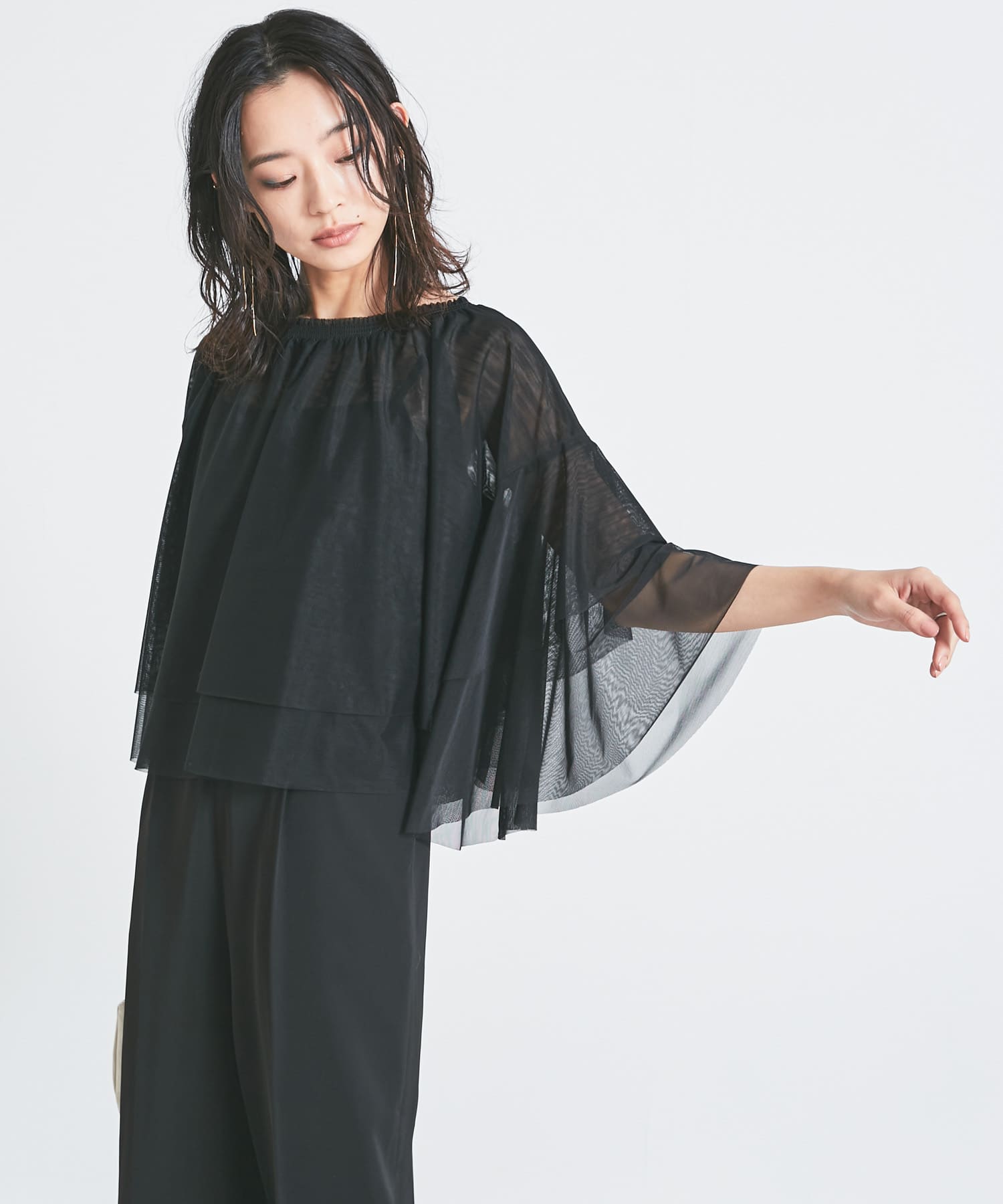 身長：163cm サイズ：FREE