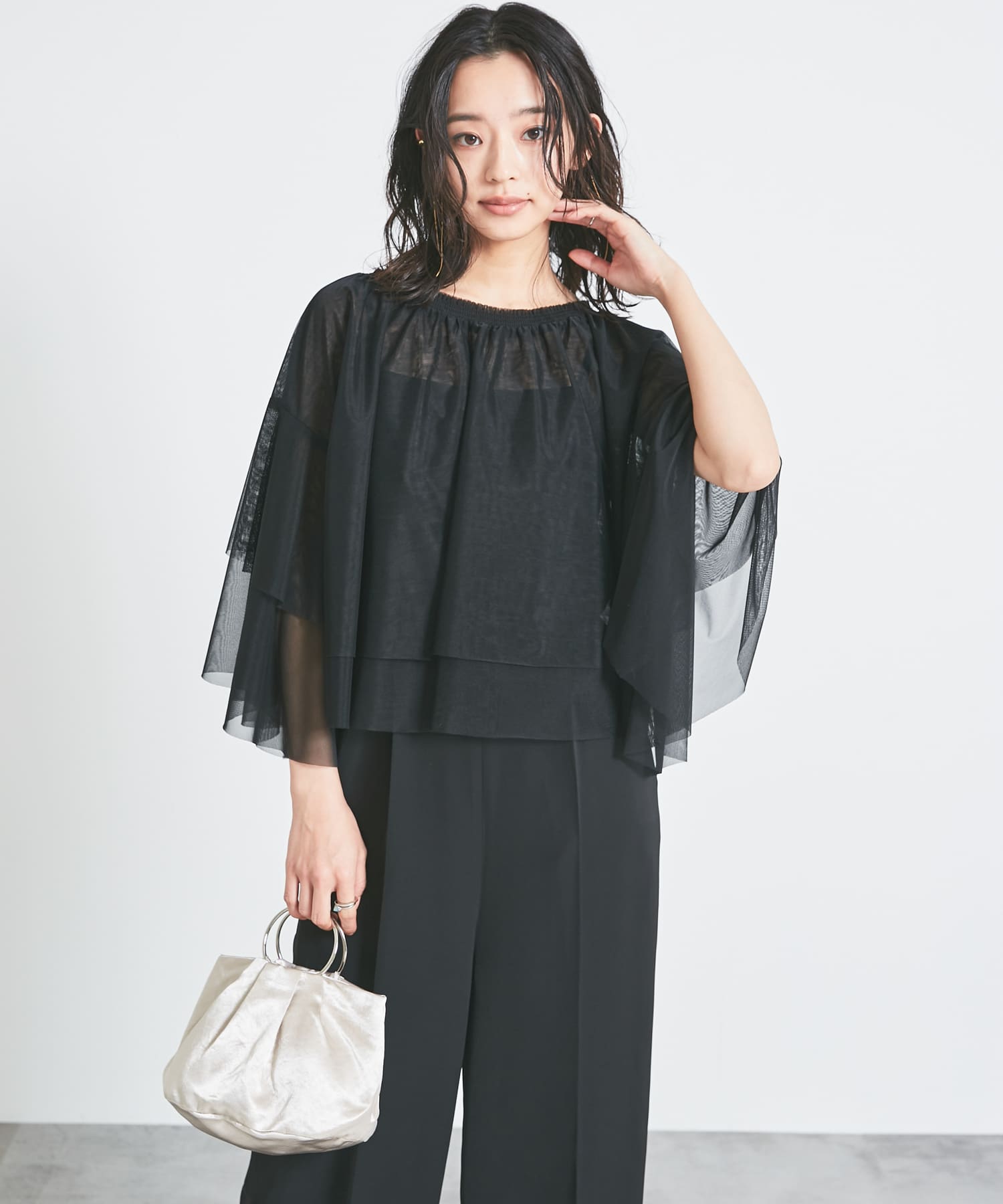 身長：163cm サイズ：FREE