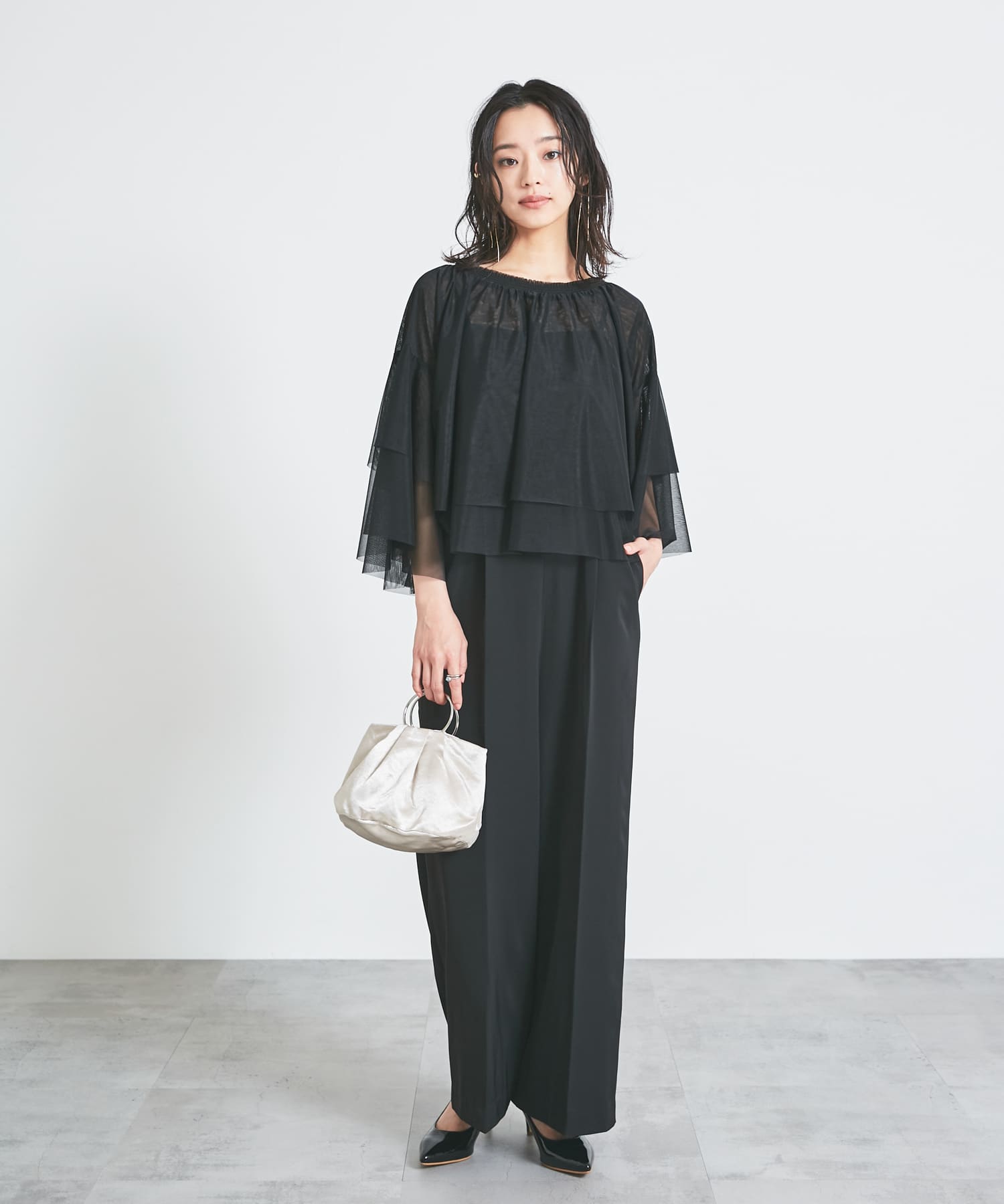 身長：163cm サイズ：FREE