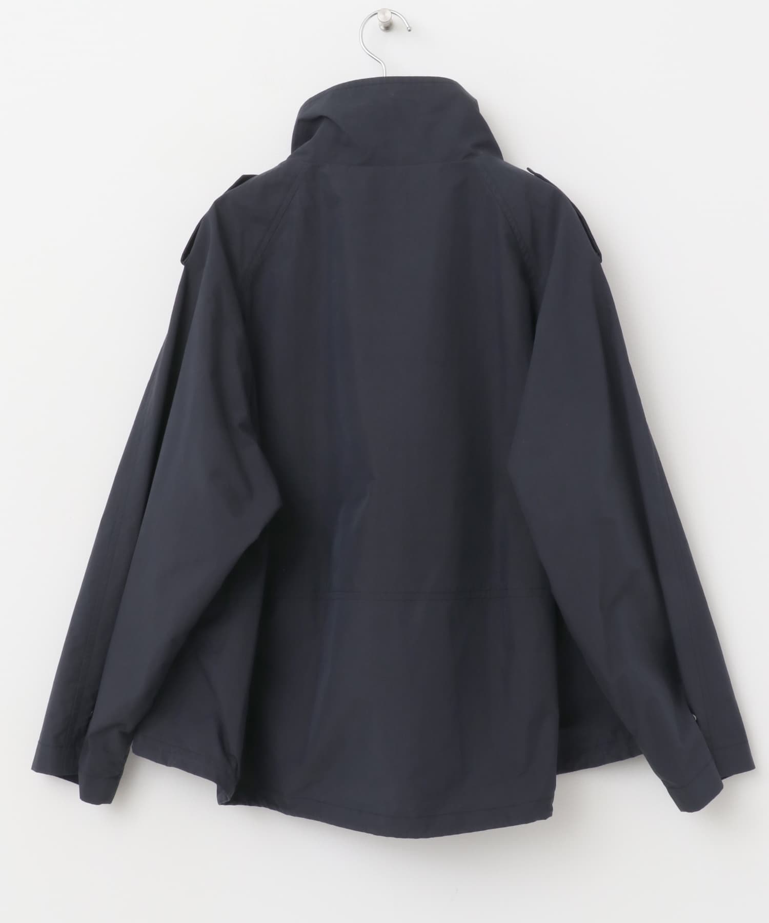 『撥水』スタンドカラーショートブルゾン darknavy FREE