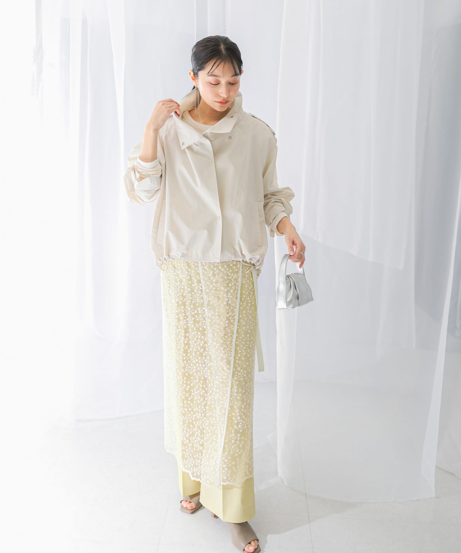 身長：165cm サイズ：FREE