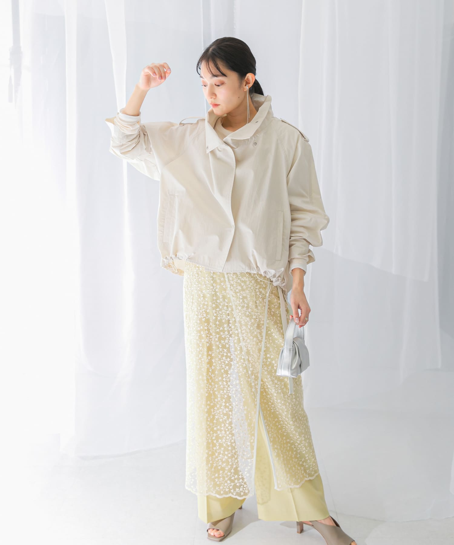 身長：165cm サイズ：FREE