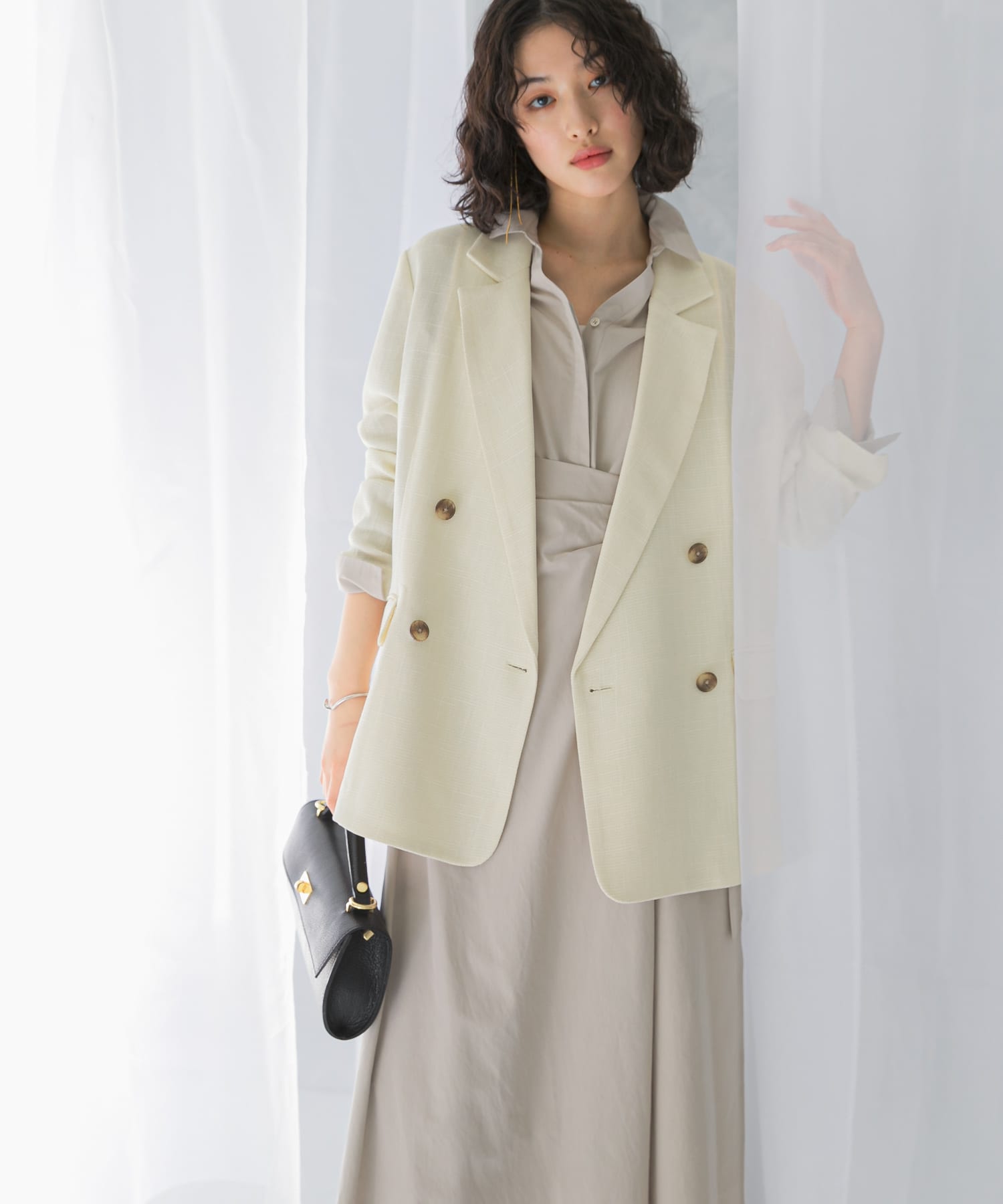 カラミダブルジャケット