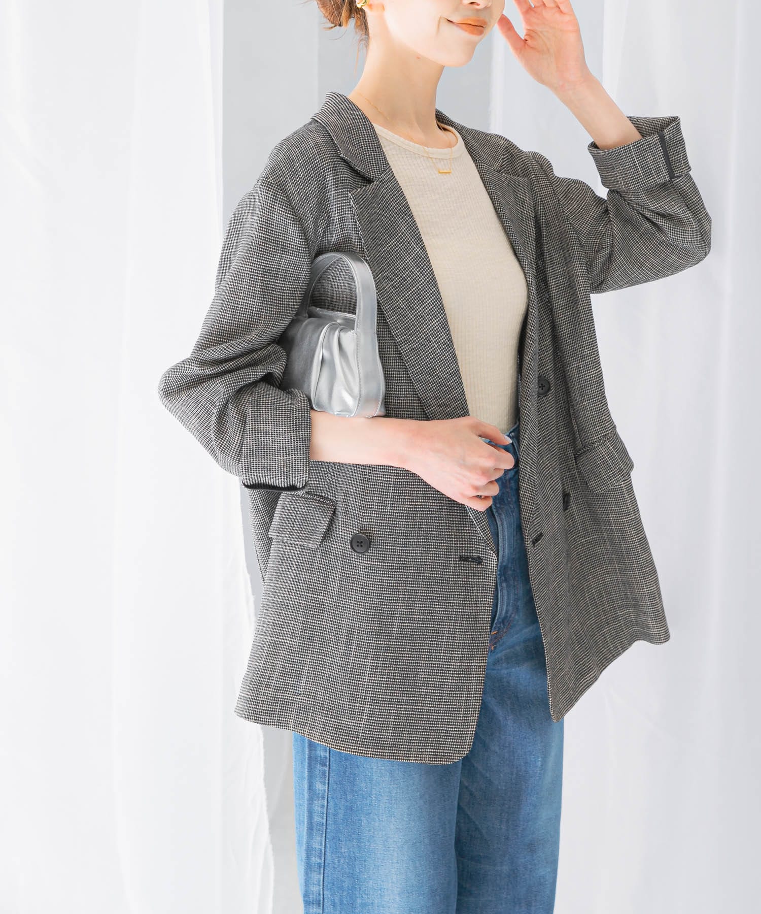 カラミダブルジャケット