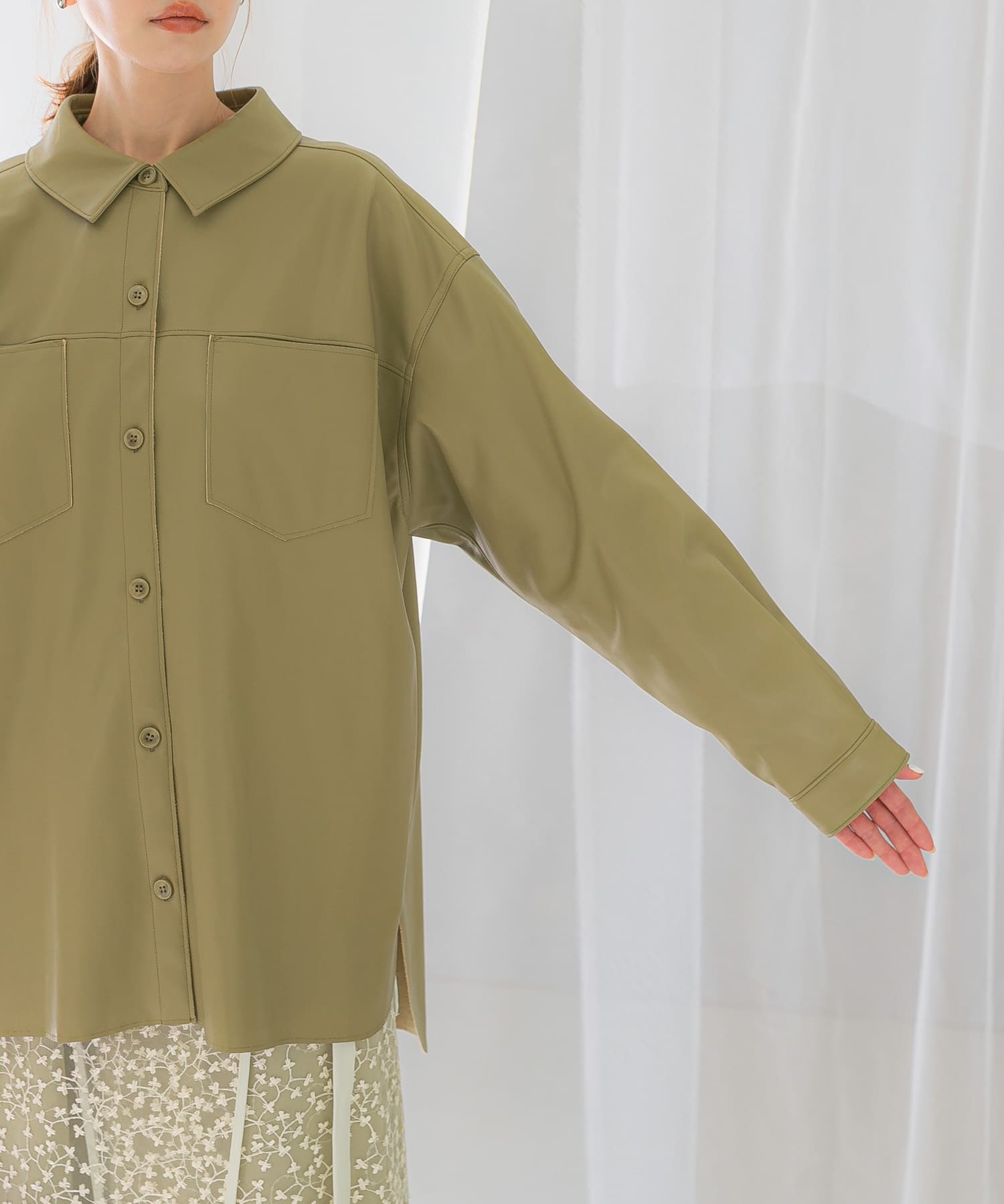 身長：165cm サイズ：FREE