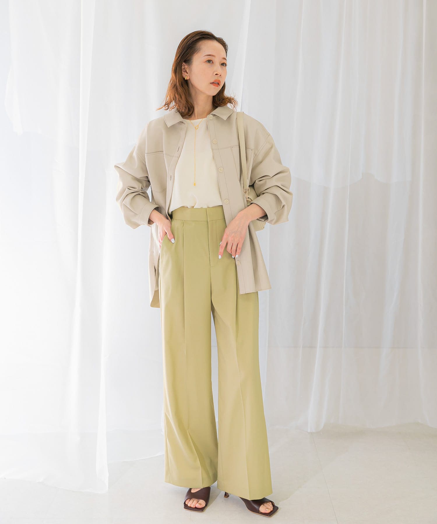 身長：165cm サイズ：FREE