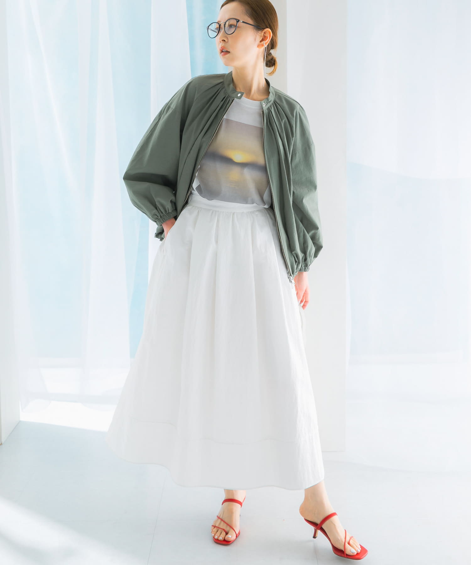 身長：165cm サイズ：FREE