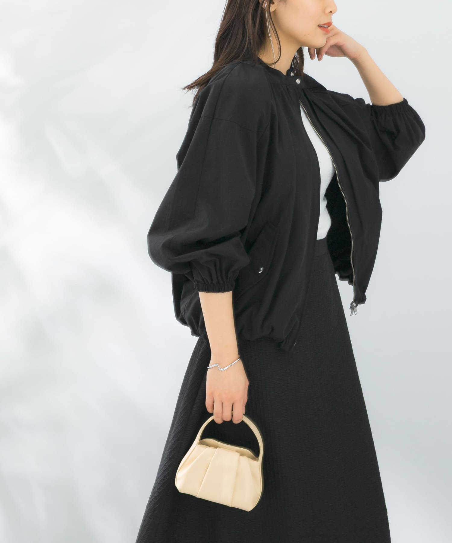 身長：166cm サイズ：FREE