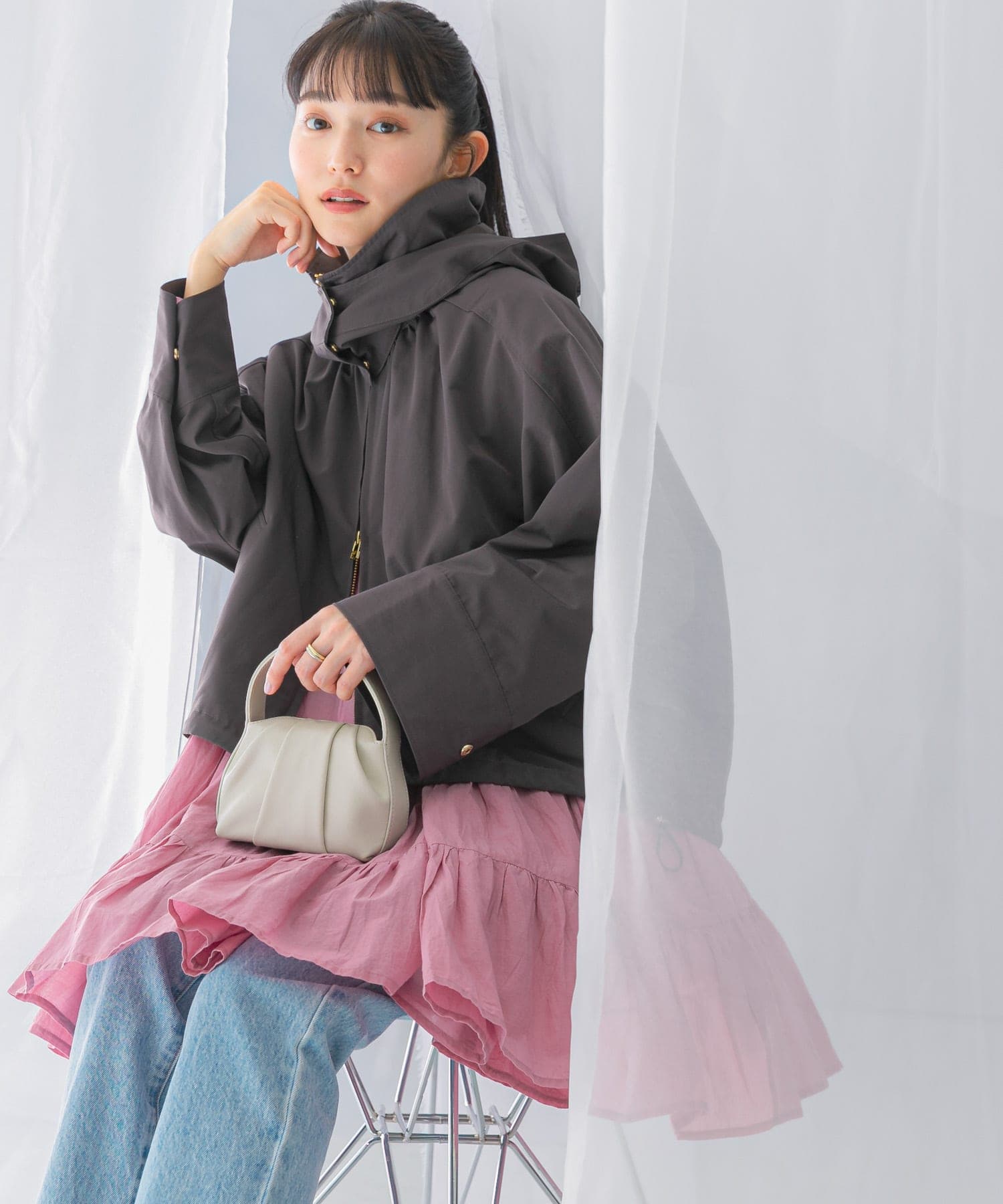 身長：165cm サイズ：FREE