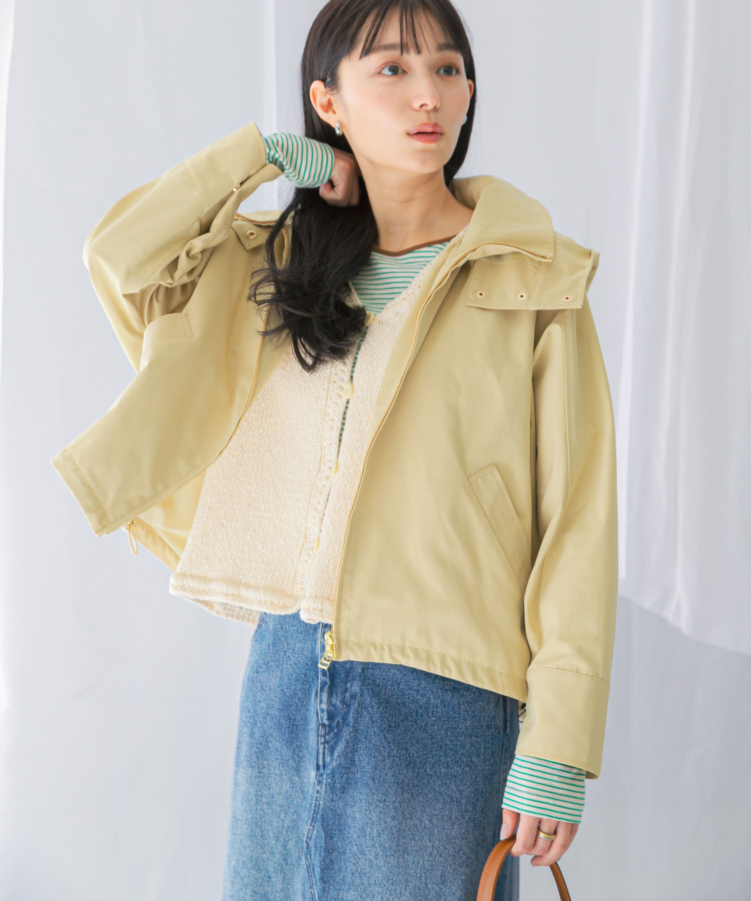身長：165cm サイズ：FREE