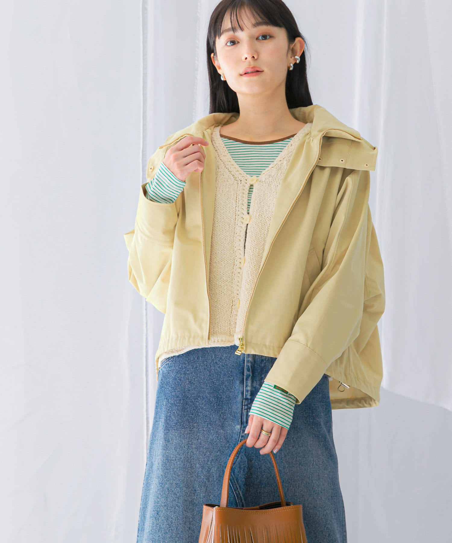 身長：165cm サイズ：FREE