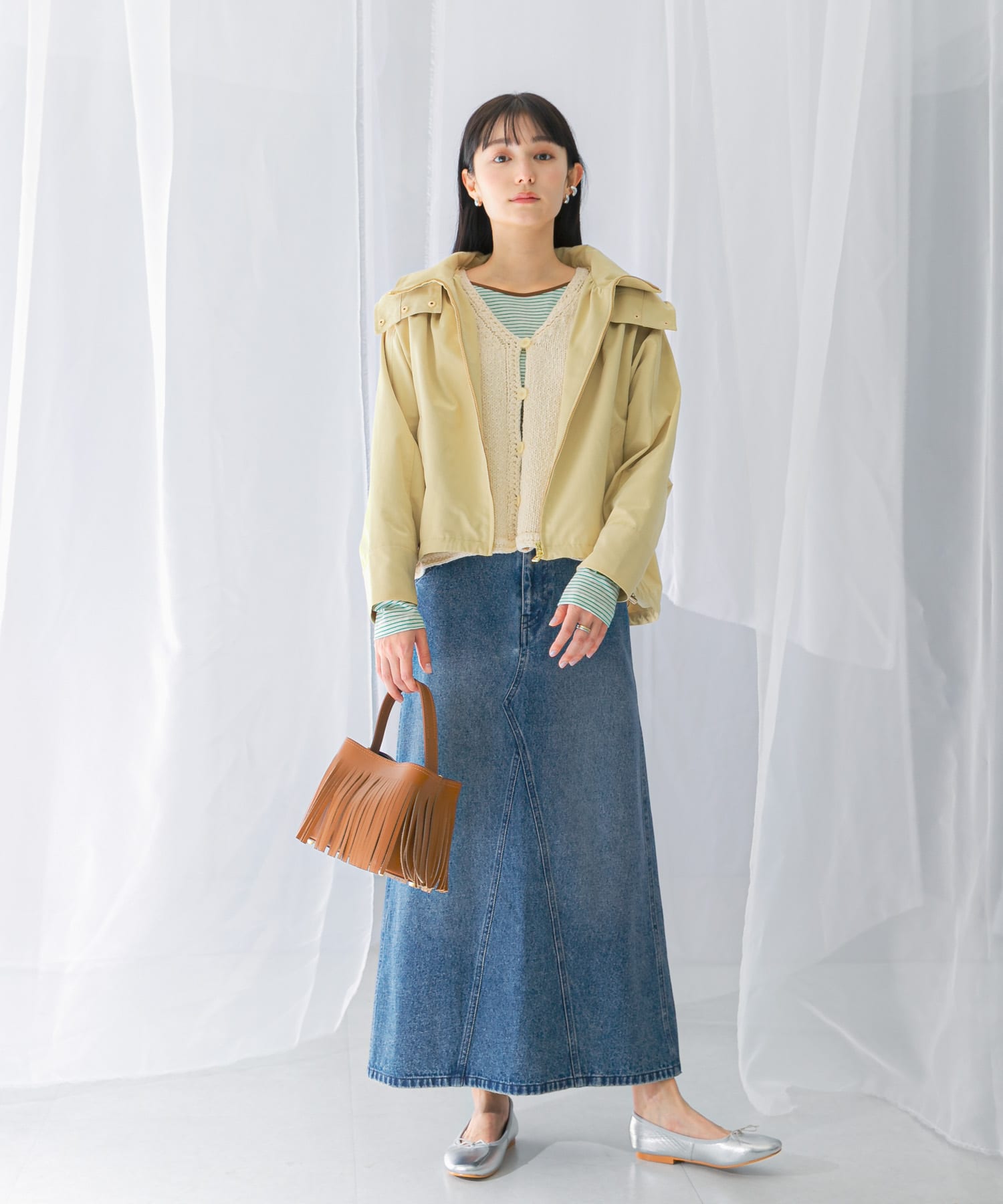 身長：165cm サイズ：FREE