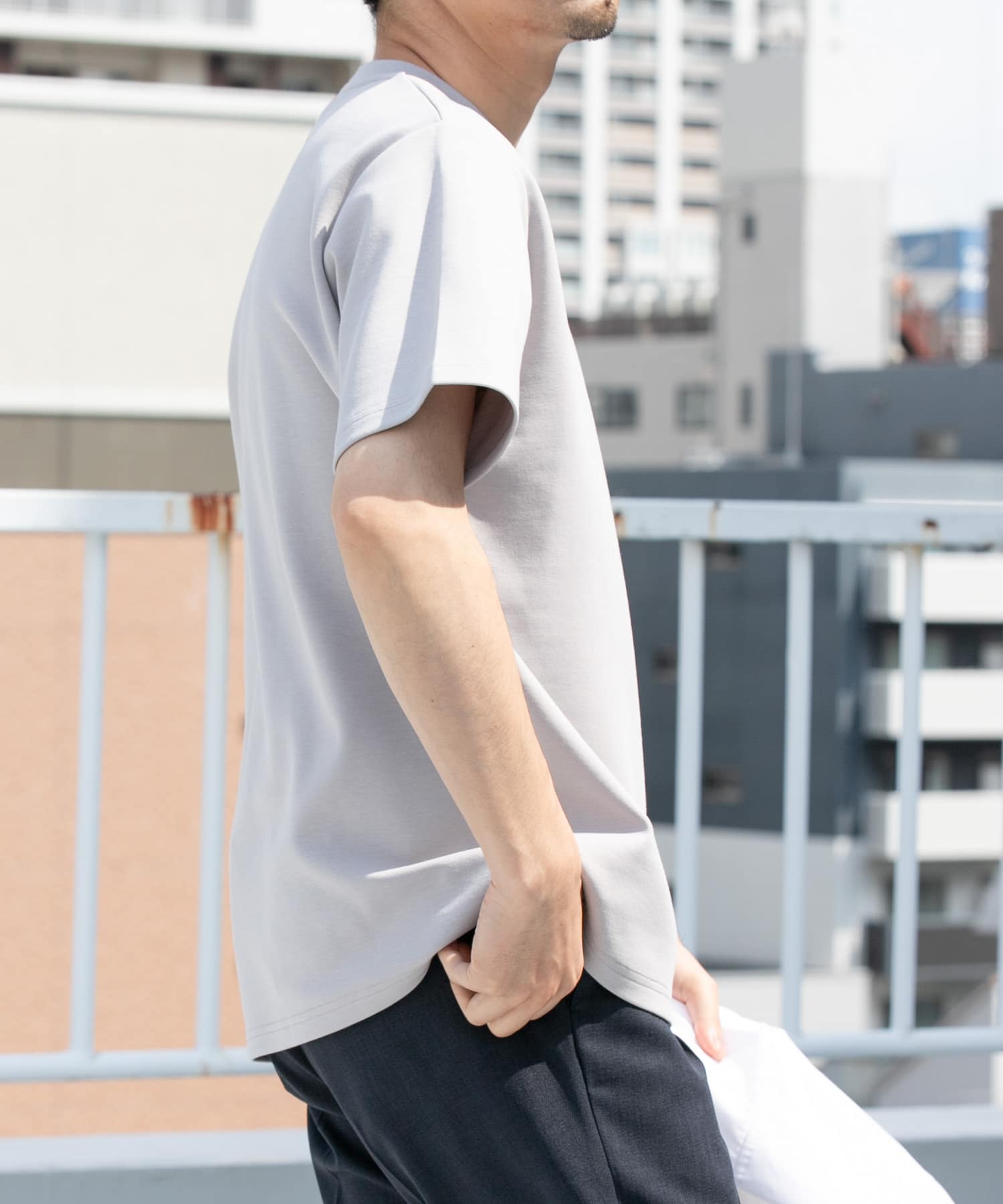 身長：172cm サイズ：L