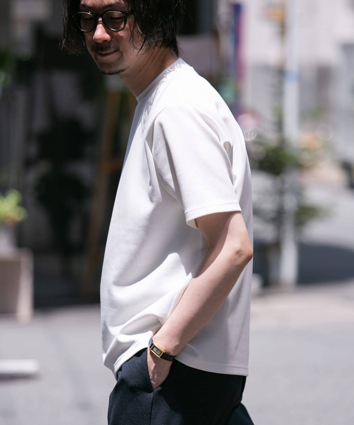 身長：173cm サイズ：L