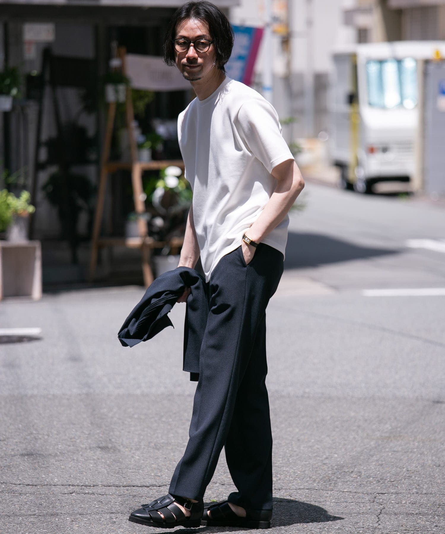 身長：173cm サイズ：L