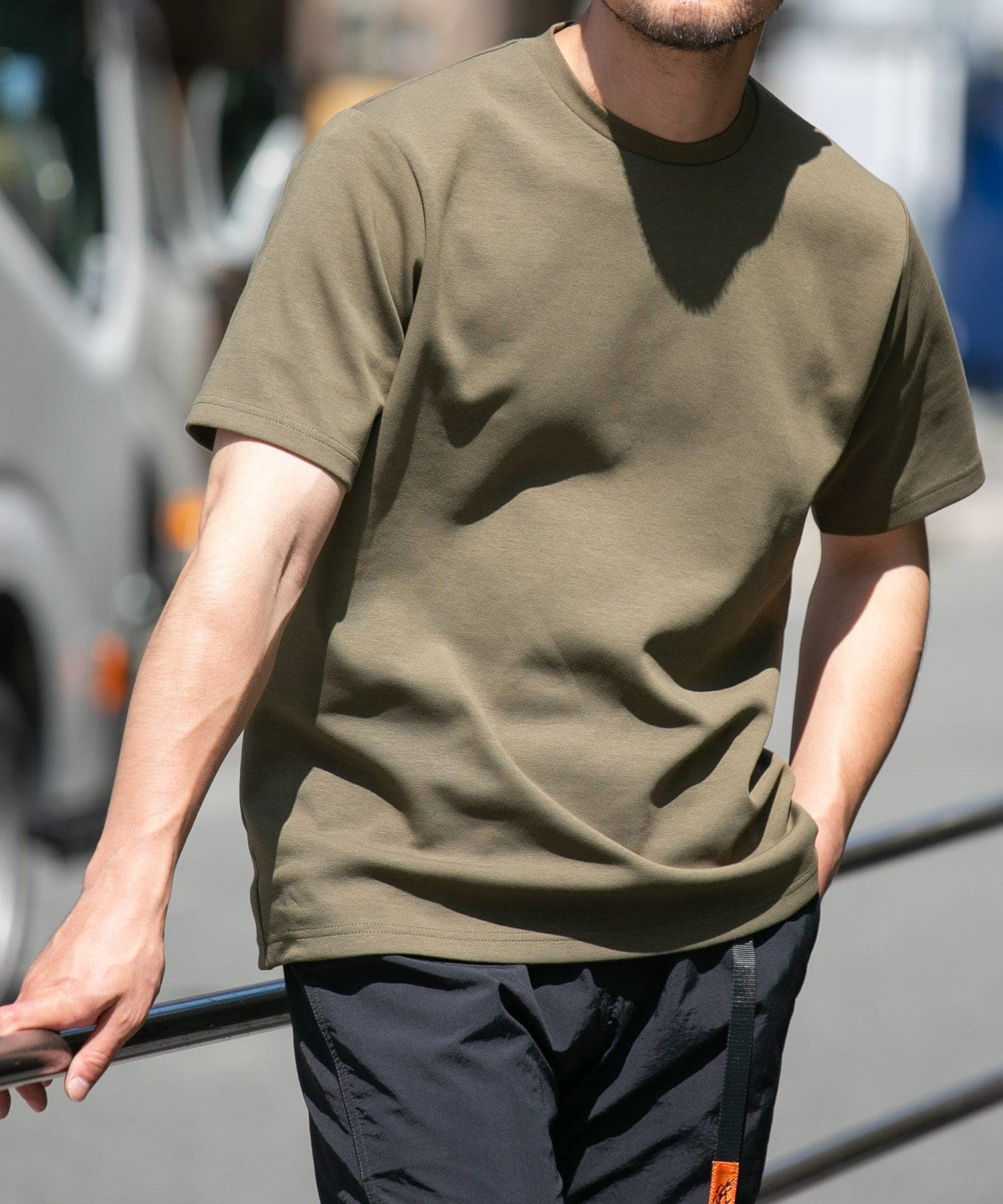 身長：173cm サイズ：L