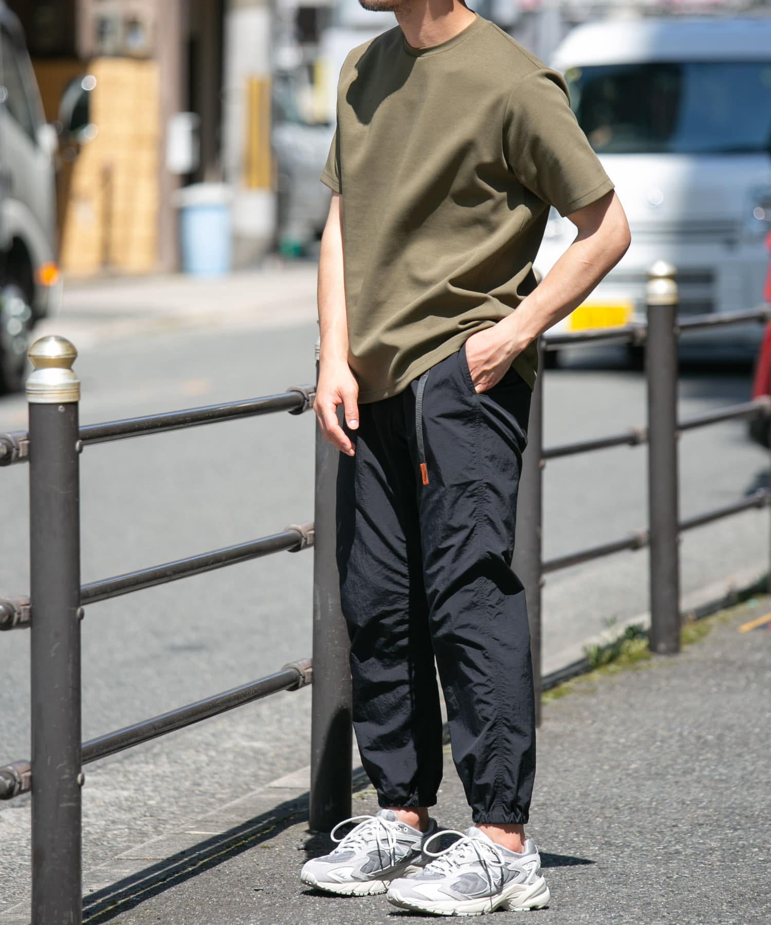 身長：173cm サイズ：L