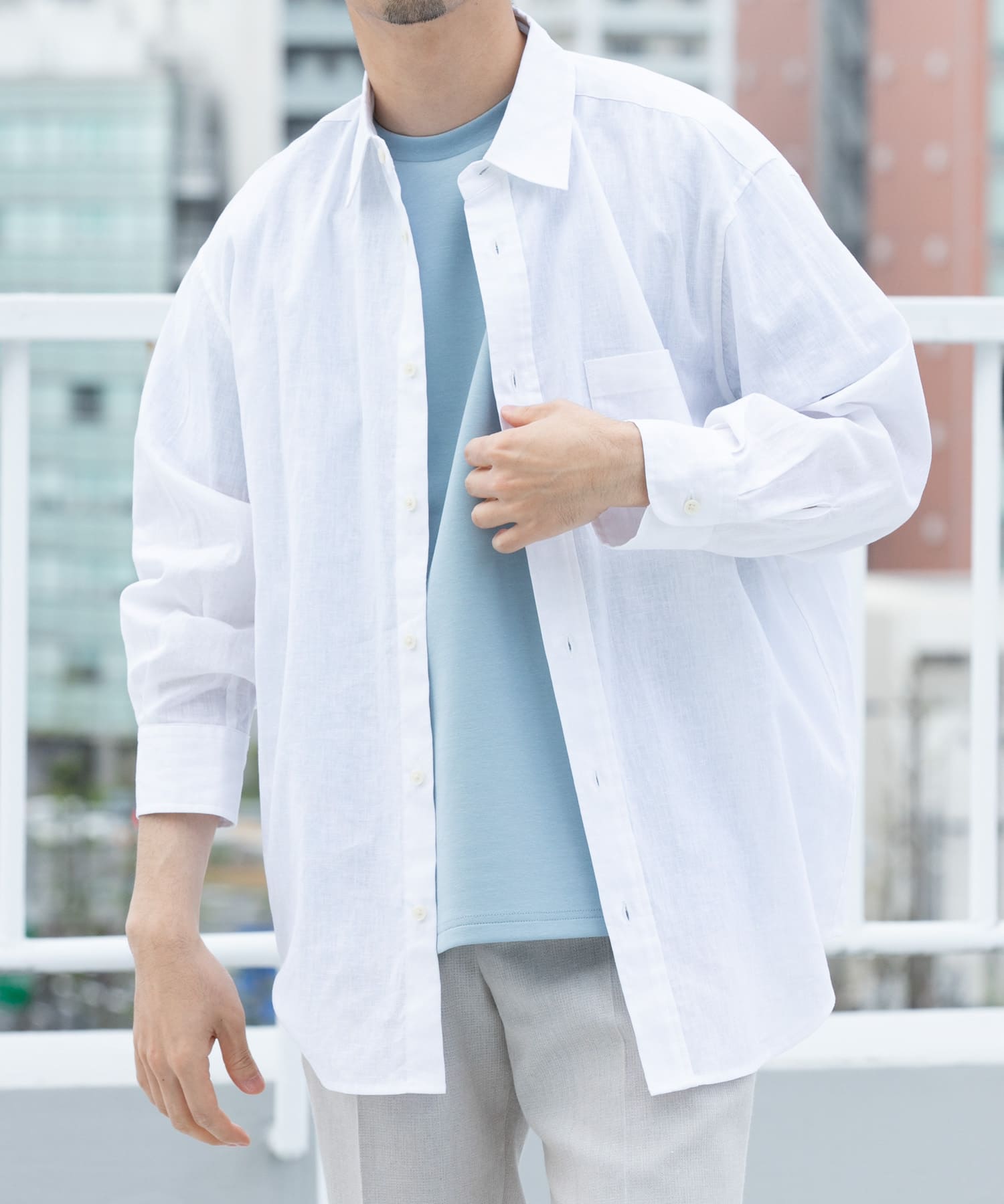 身長：172cm サイズ：L