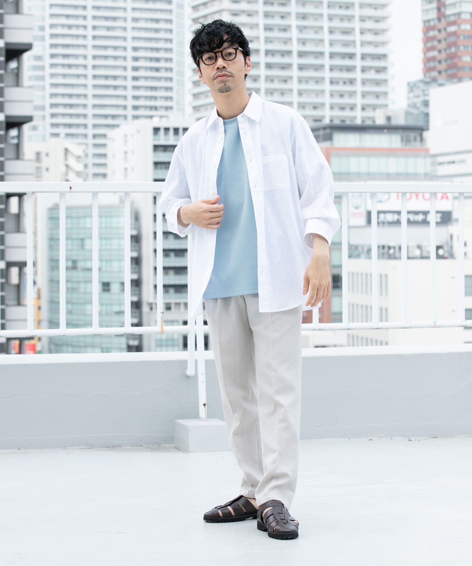 身長：172cm サイズ：L