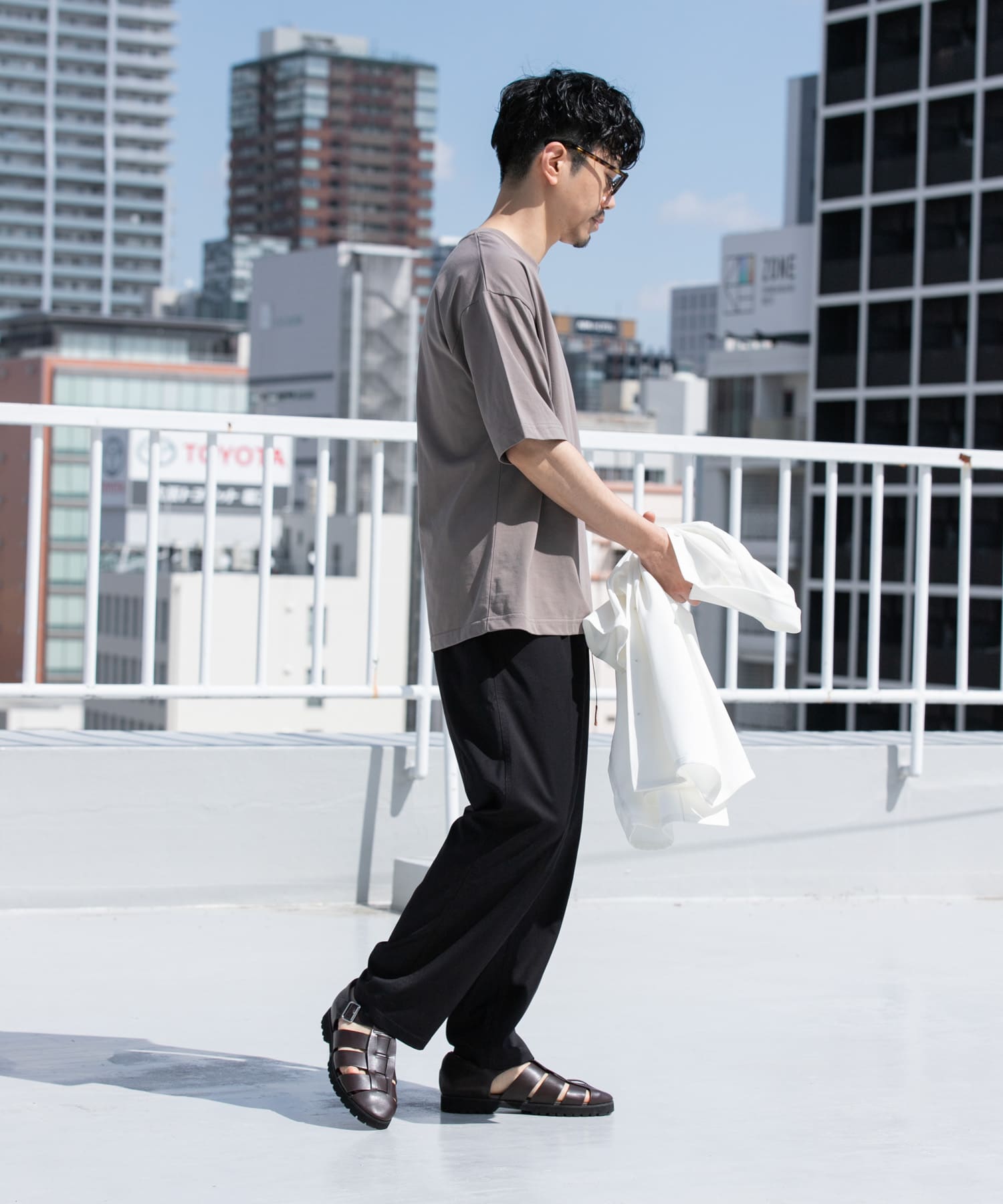 身長：172cm サイズ：L
