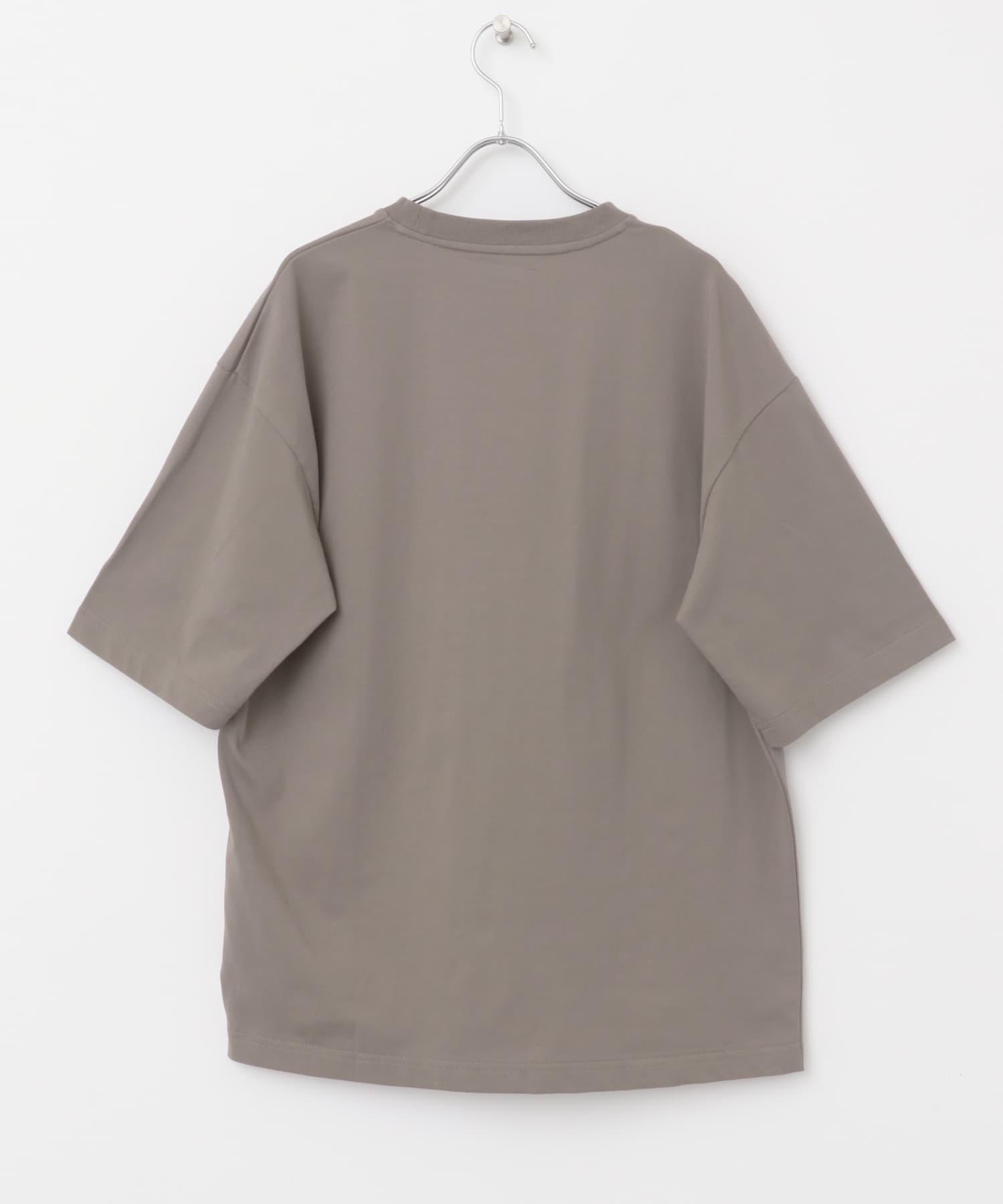 『接触冷感』『XLサイズあり』Cool TouchシルケットTシャツ BEIGE S