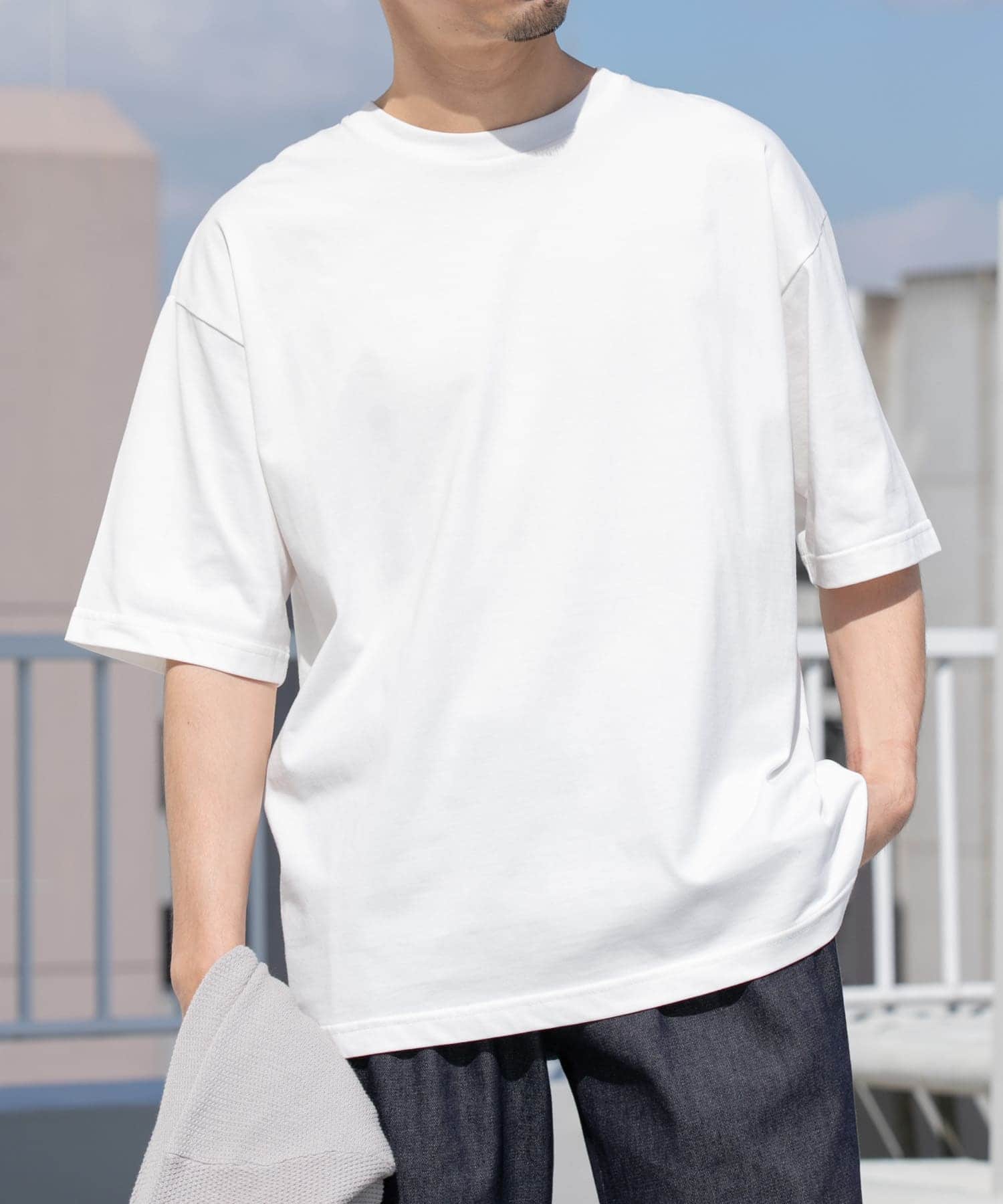 『接触冷感』『XLサイズあり』Cool TouchシルケットTシャツ