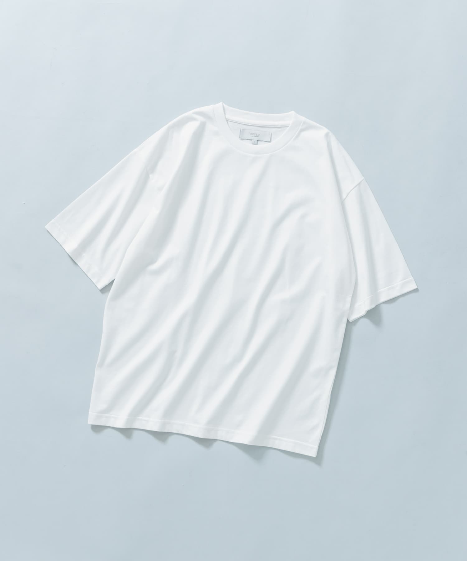 『接触冷感』『XLサイズあり』Cool TouchシルケットTシャツ WHITE L