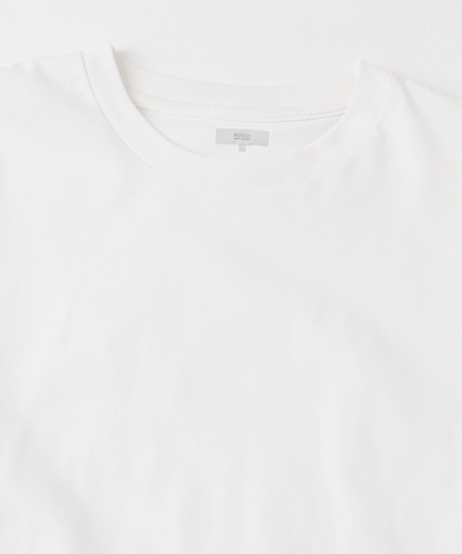 『接触冷感』『XLサイズあり』Cool TouchシルケットTシャツ WHITE S