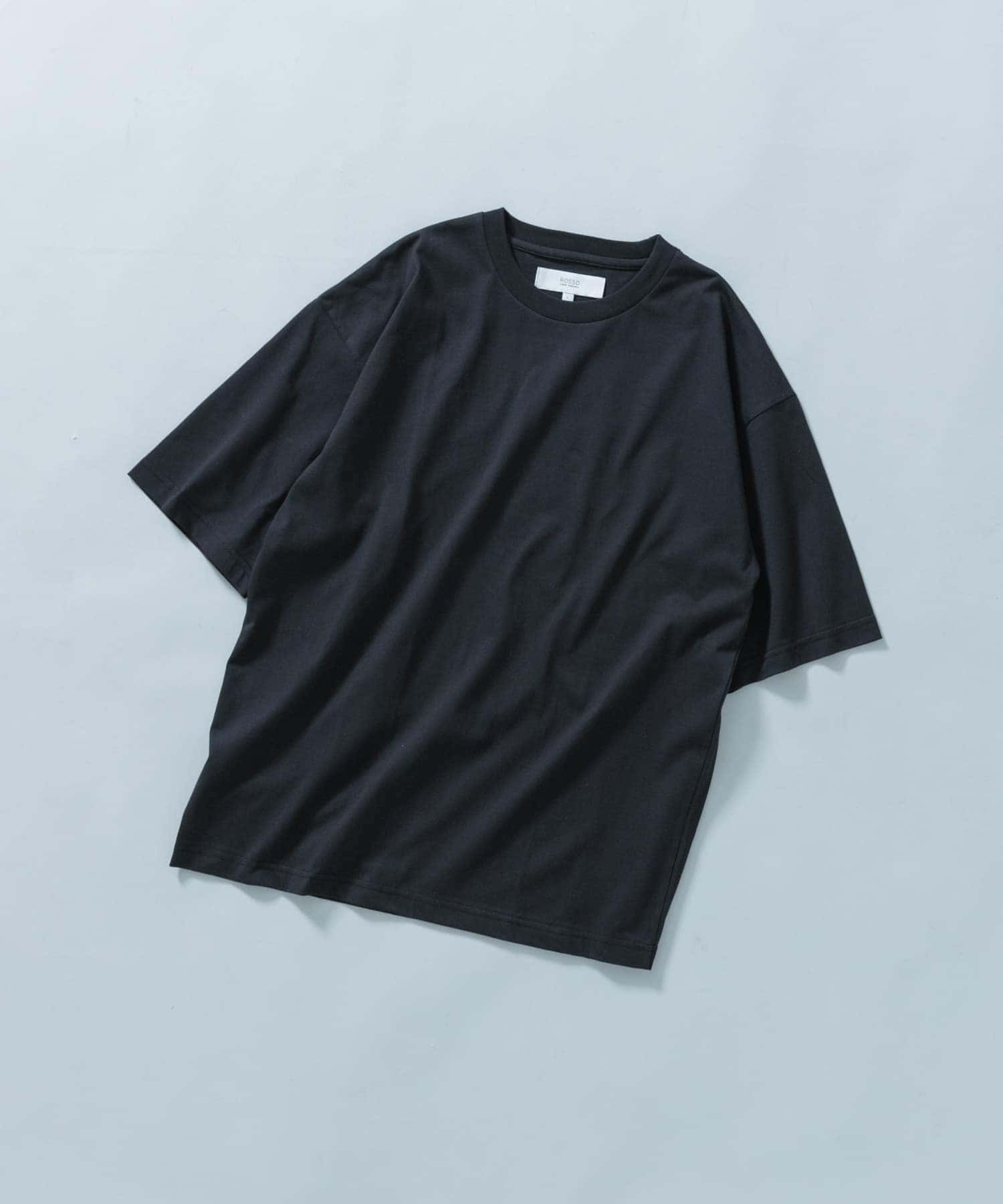 『接触冷感』『XLサイズあり』Cool TouchシルケットTシャツ BLACK S