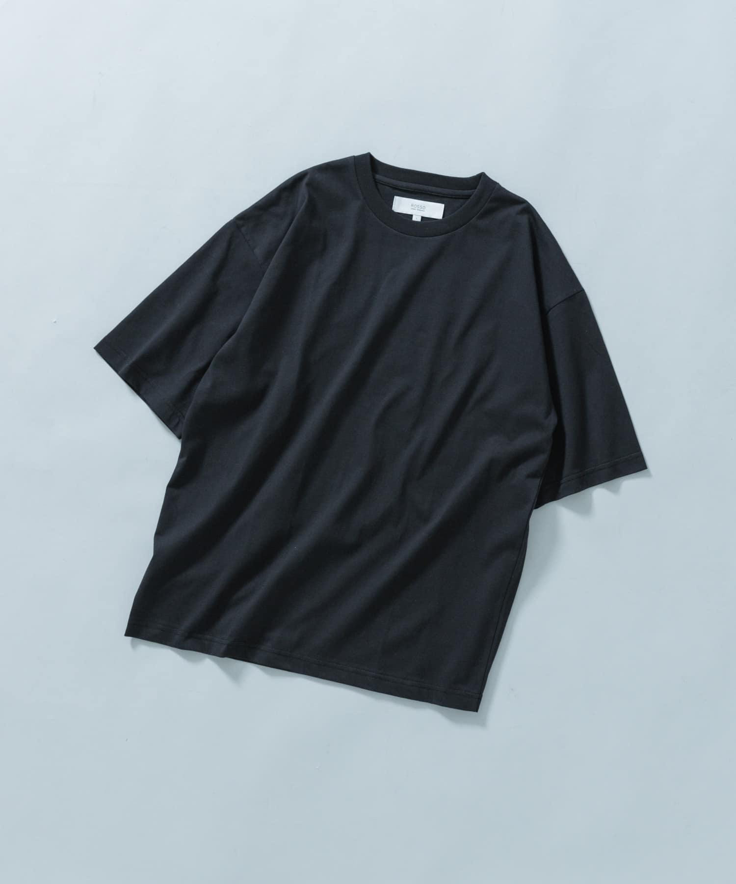 『接触冷感』『XLサイズあり』Cool TouchシルケットTシャツ BLACK M
