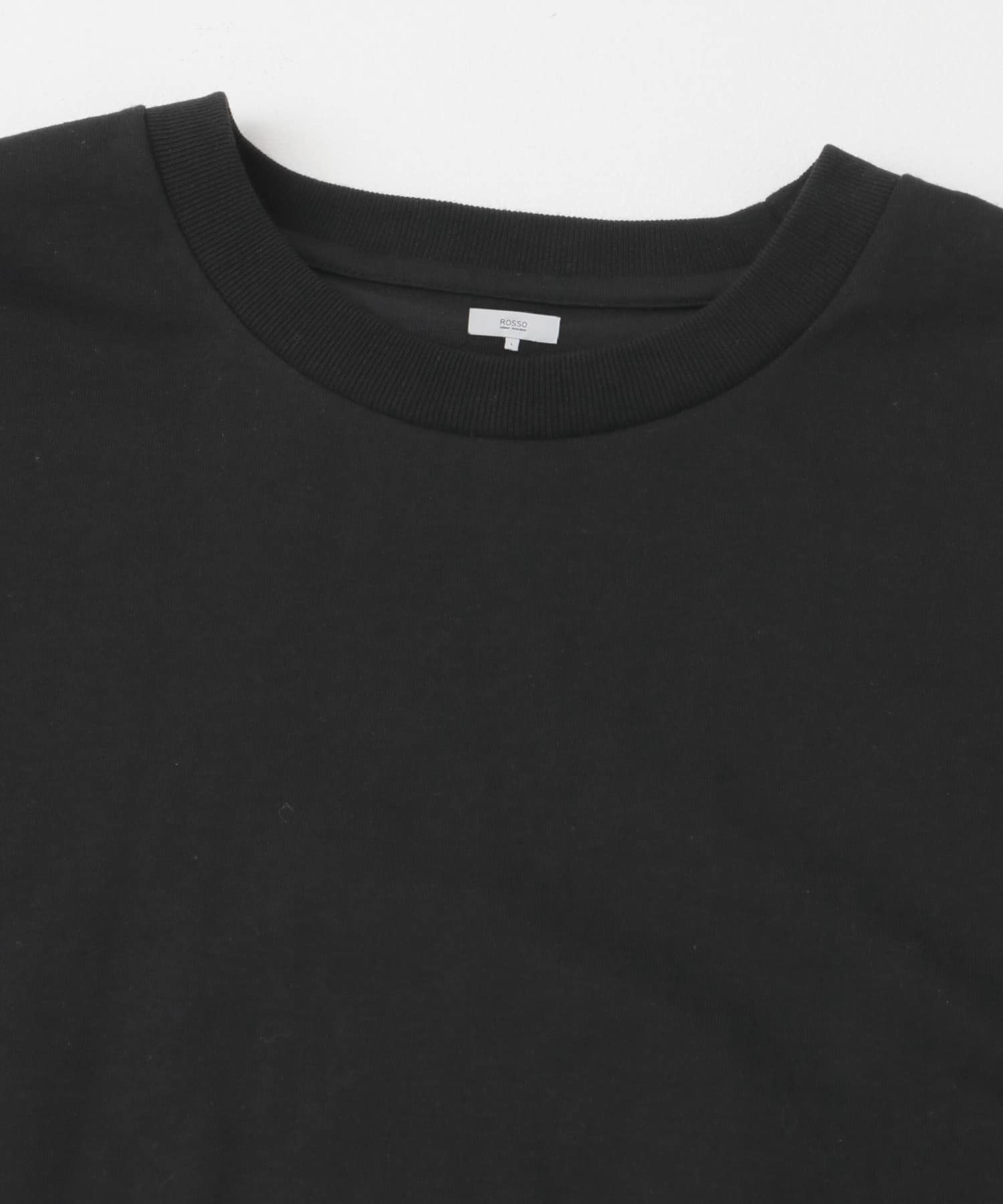 『接触冷感』『XLサイズあり』Cool TouchシルケットTシャツ BLACK S
