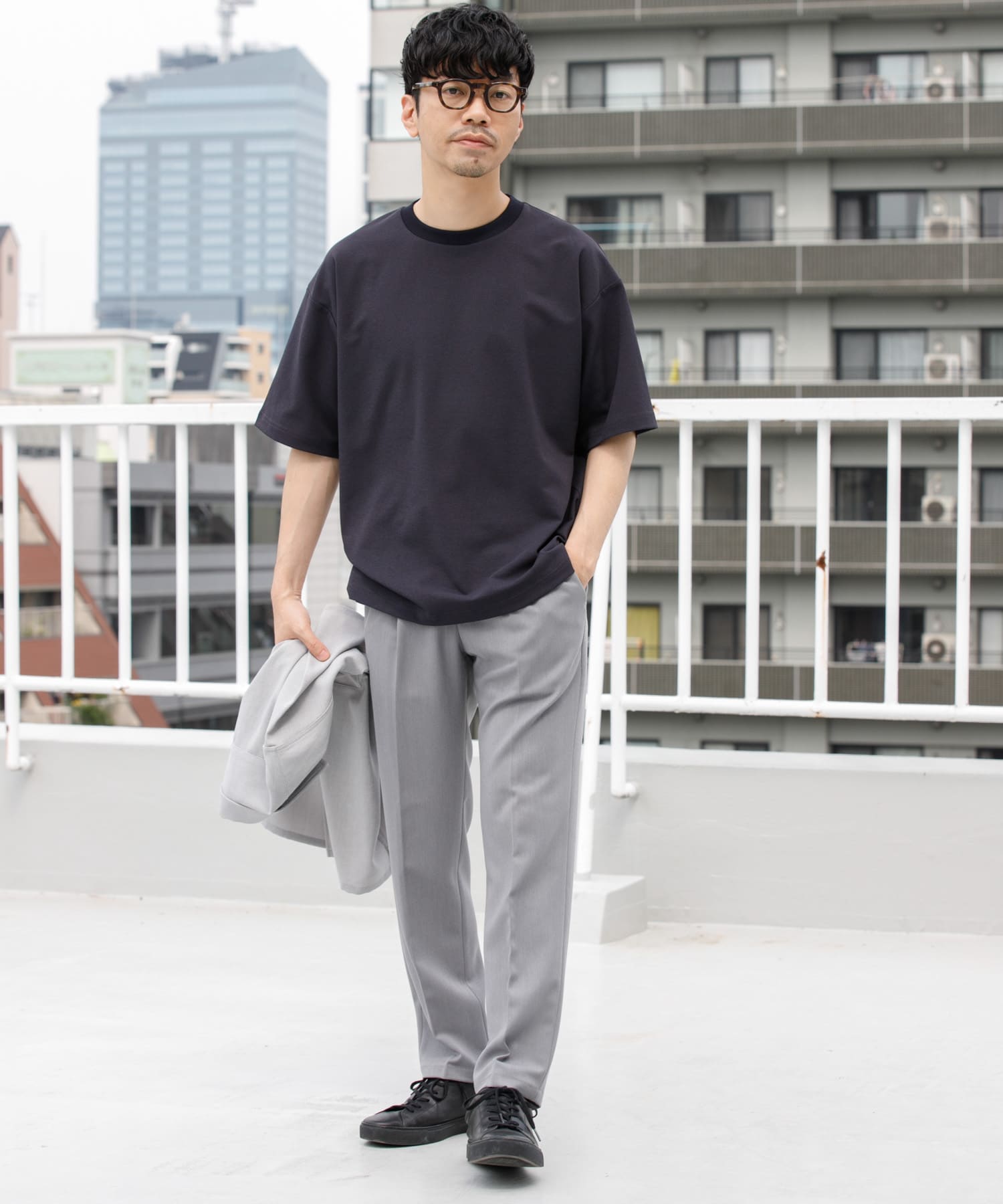 身長：172cm サイズ：L