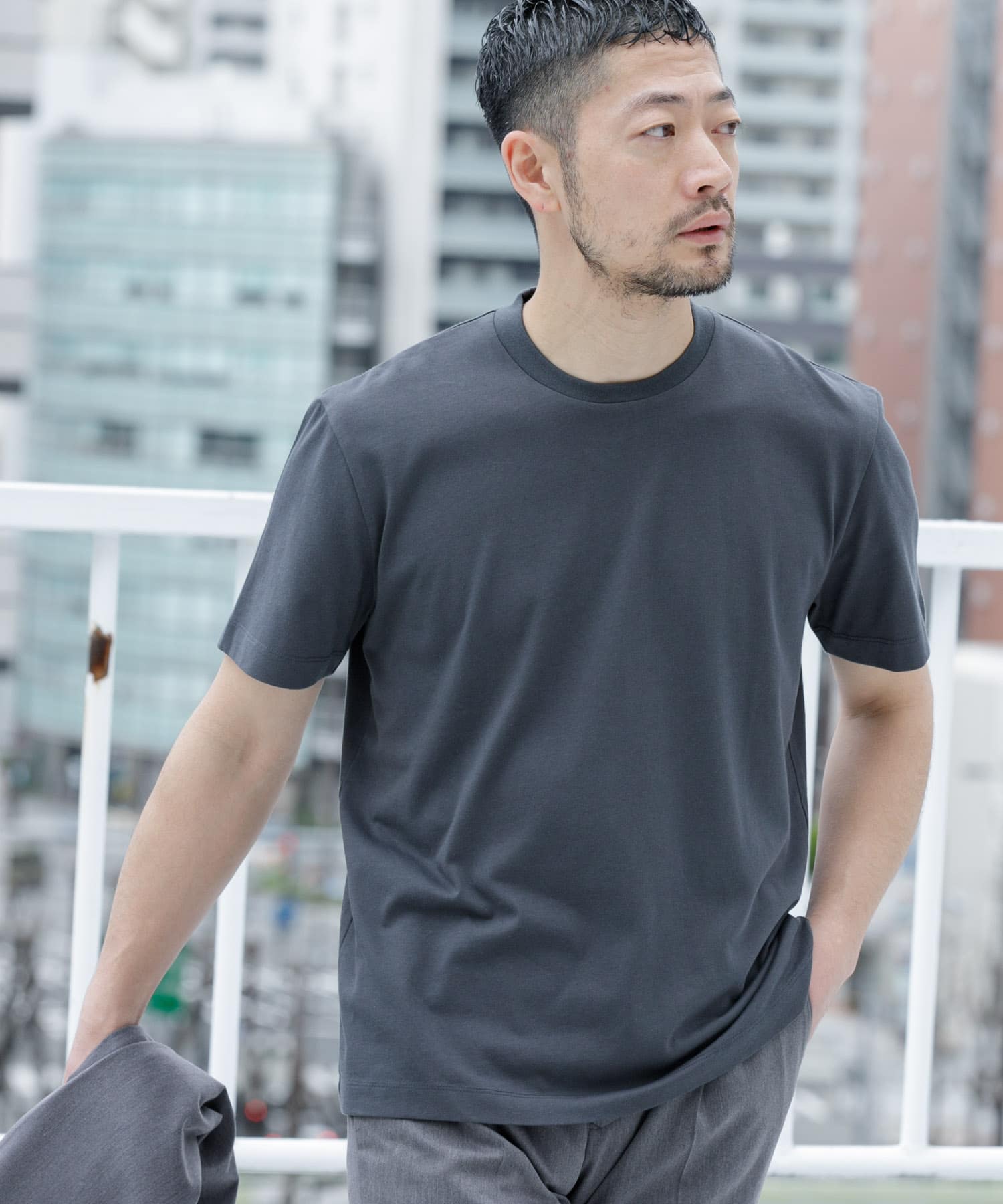 身長：173cm サイズ：L