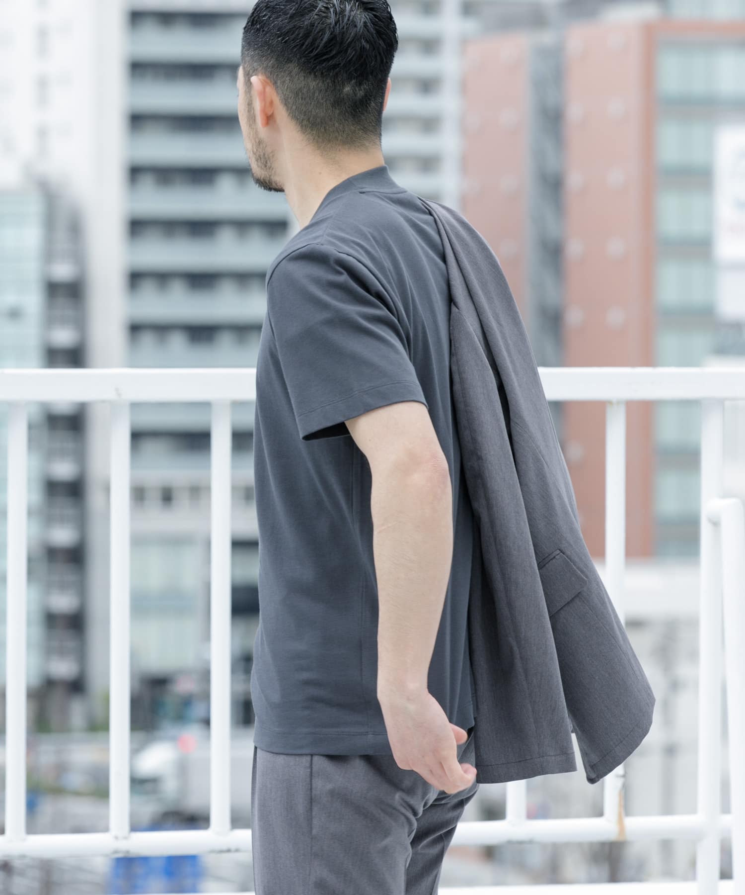 身長：173cm サイズ：L