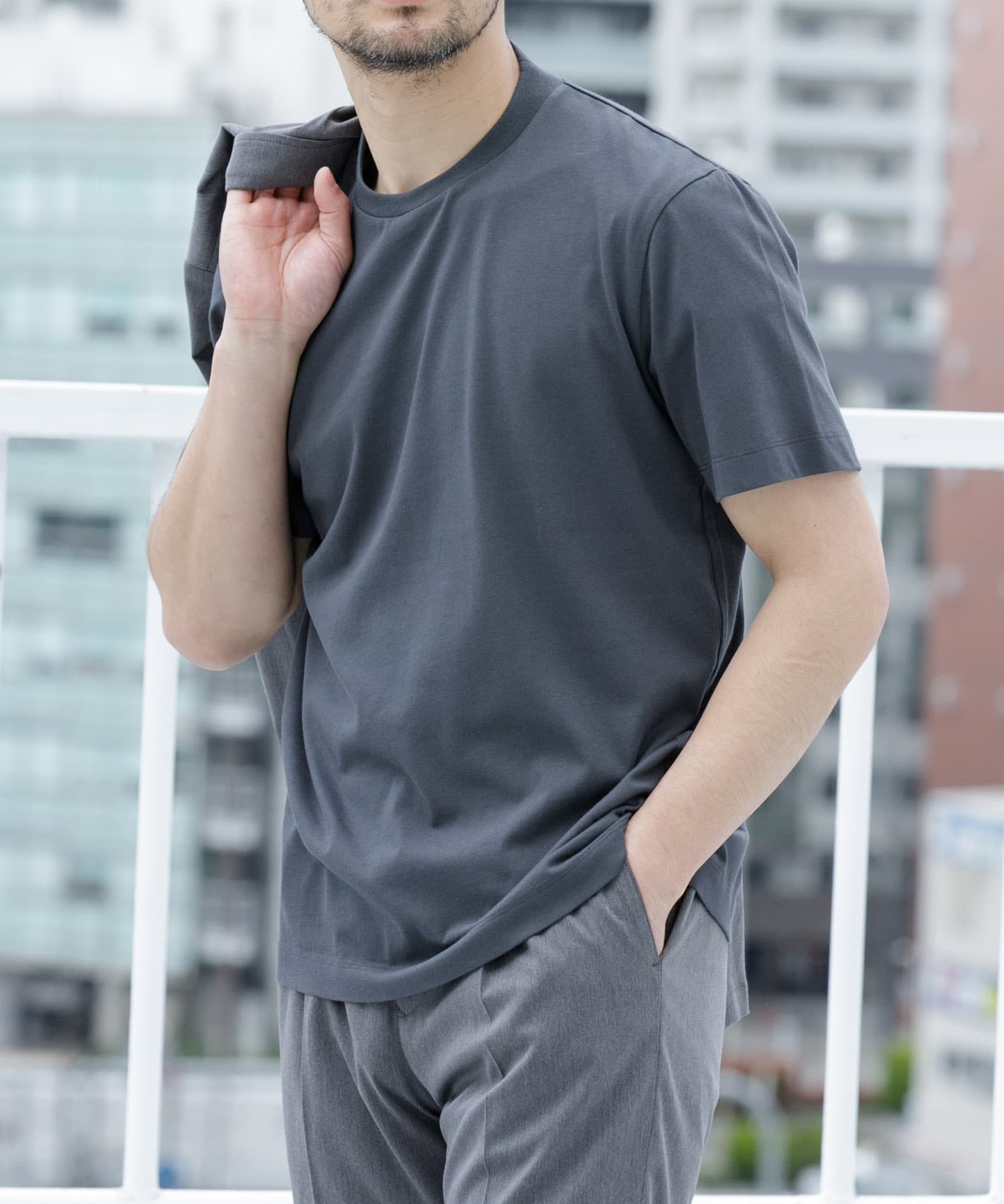 身長：173cm サイズ：L