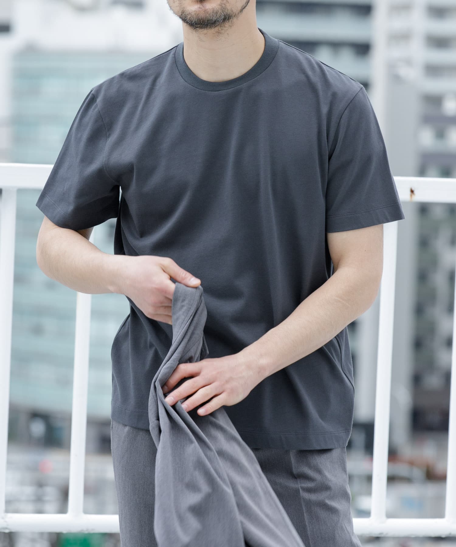 身長：173cm サイズ：L