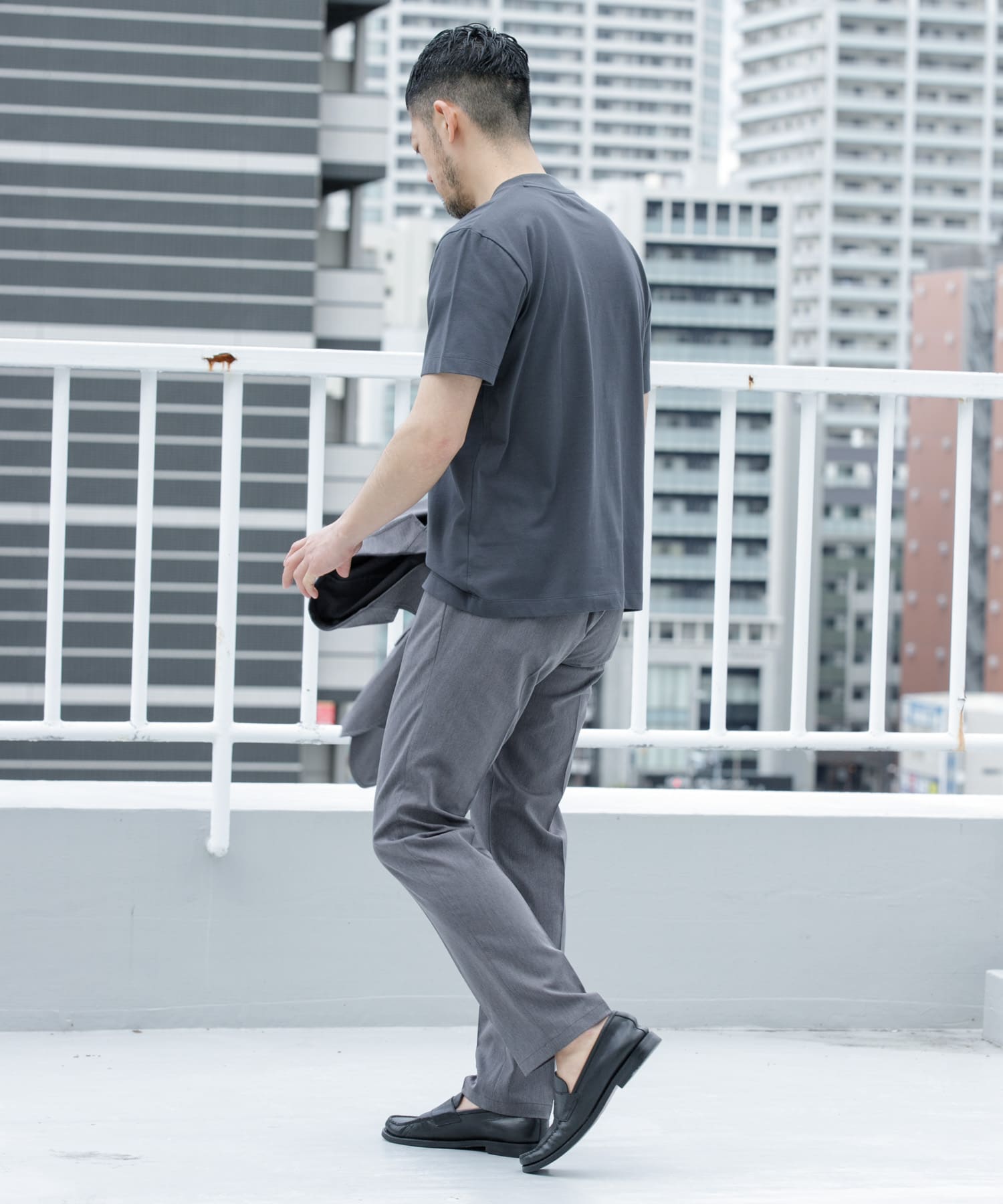 身長：173cm サイズ：L