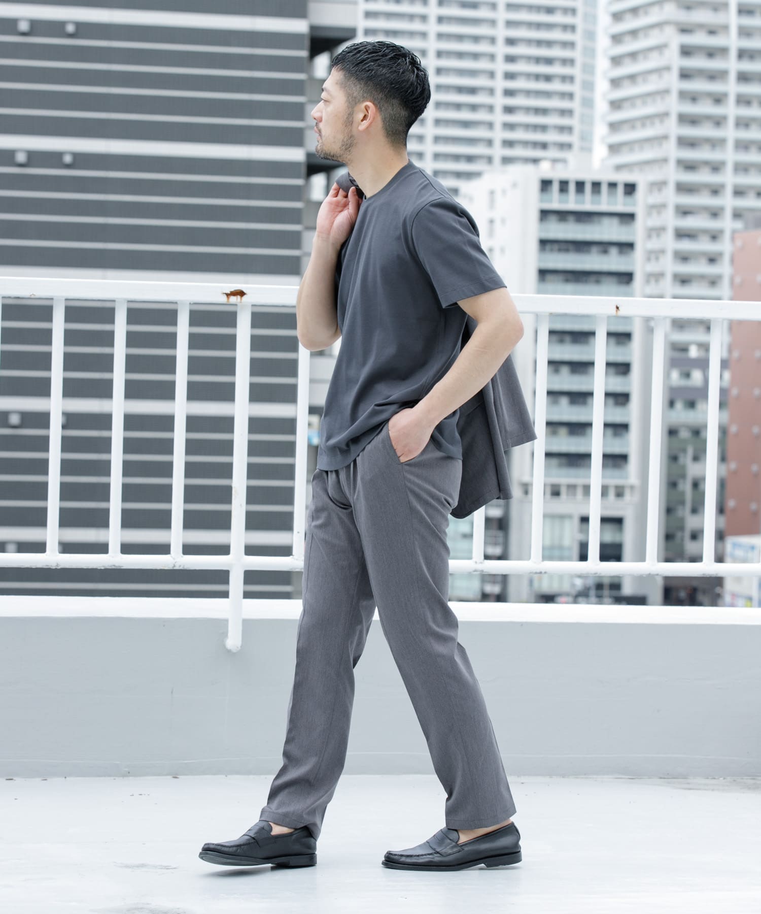 身長：173cm サイズ：L