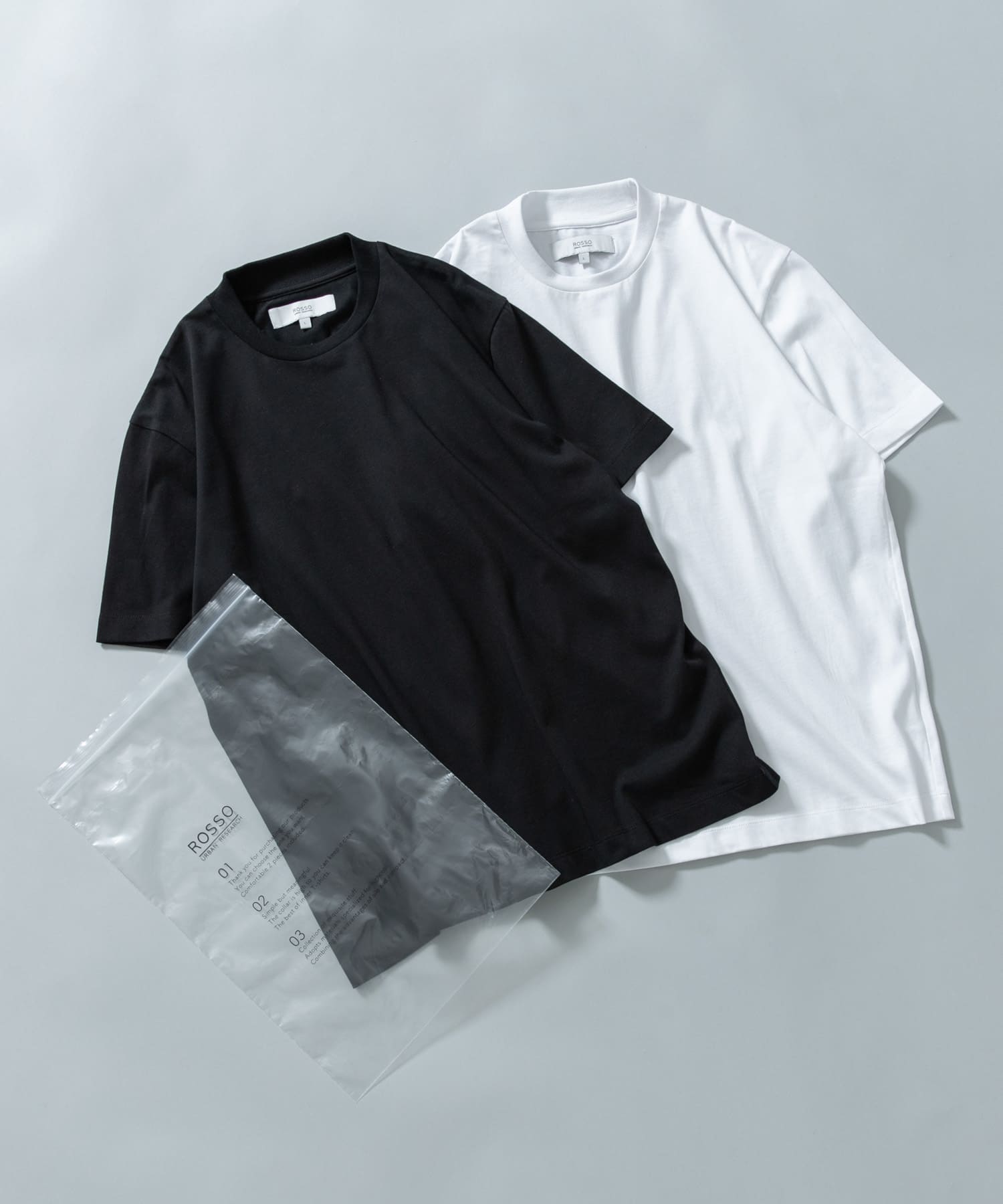 『WEB限定』『XLサイズあり』吸湿速乾 2PACK T-SHIRTS WHTxBLK S