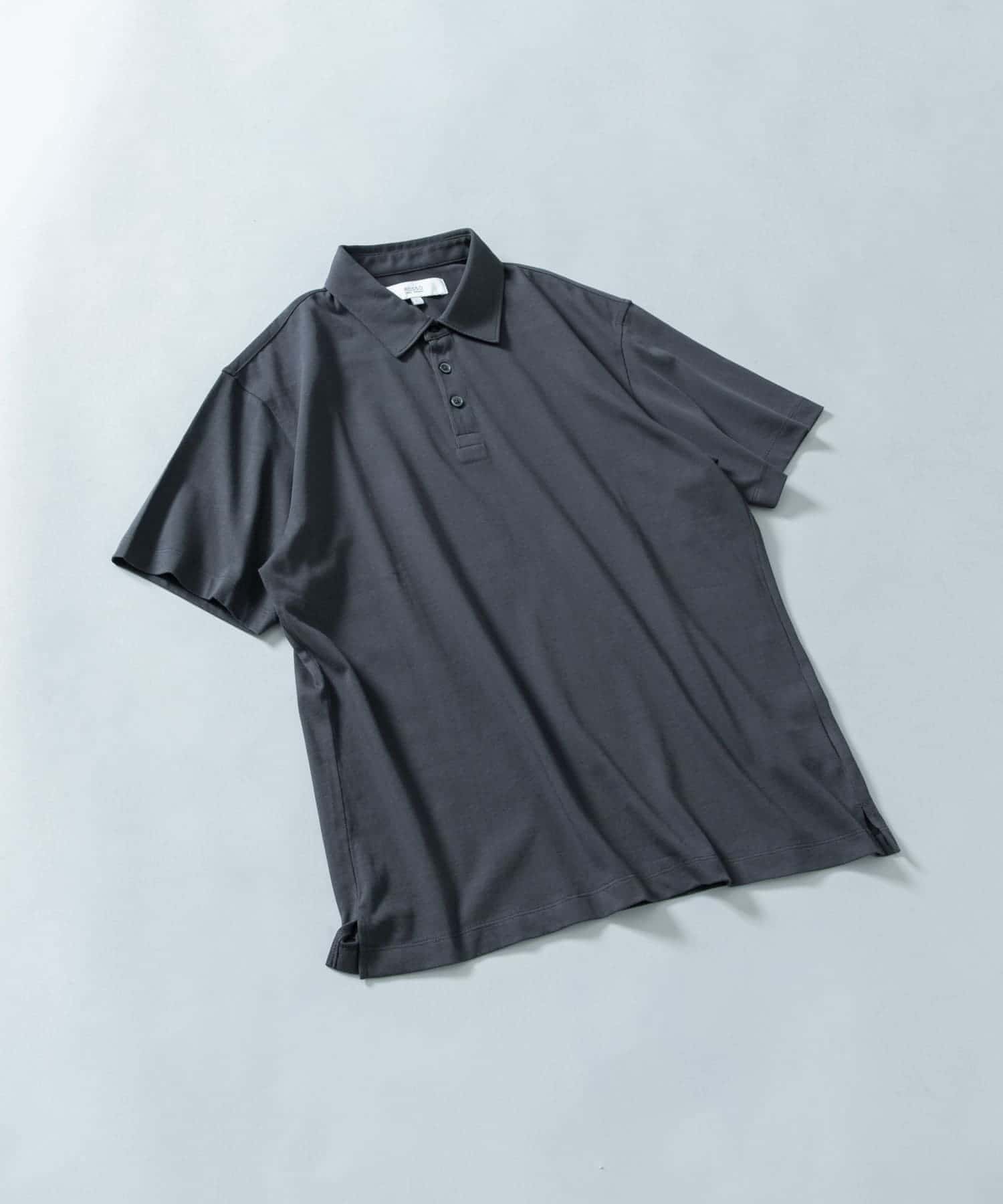 『WEB限定』『XLサイズあり』吸湿速乾ポロシャツ CHARCOAL S